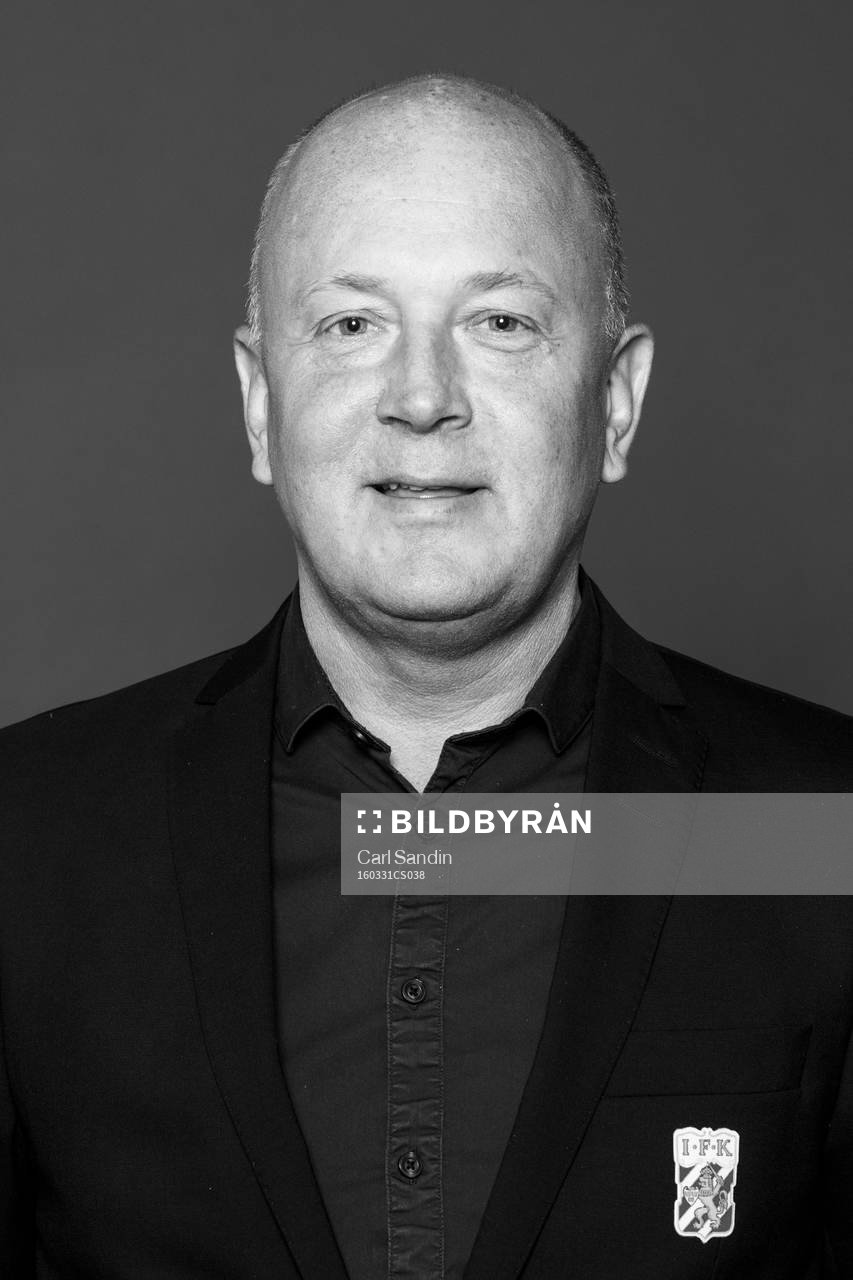 IFK Göteborgs Mats Ahdrian poserar för ett porträtt den 31 mars 2016 i Göteborg.