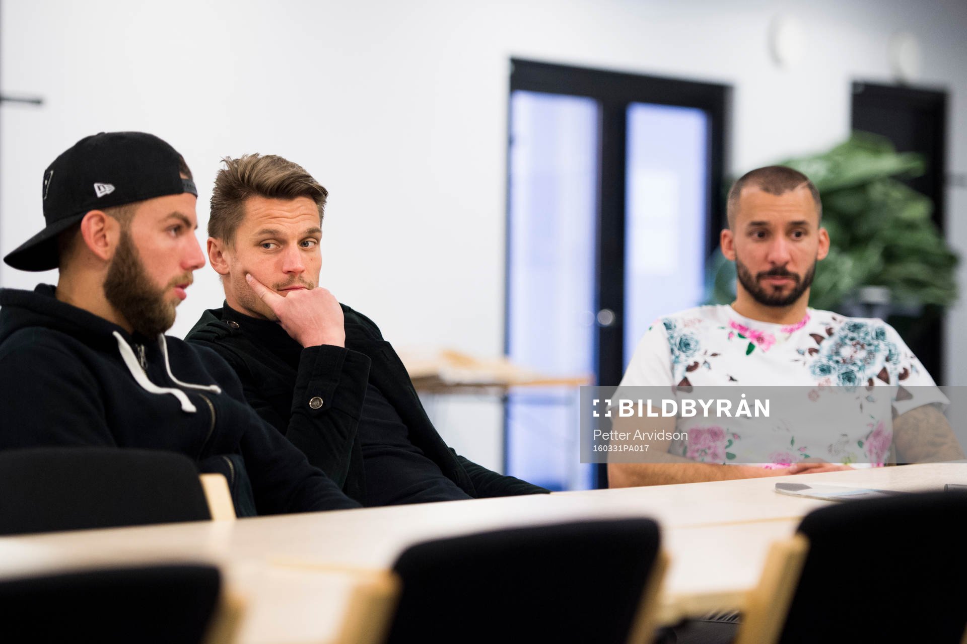 Malmö FFs Erdal Rakip, Markus Rosenberg och Guillermo