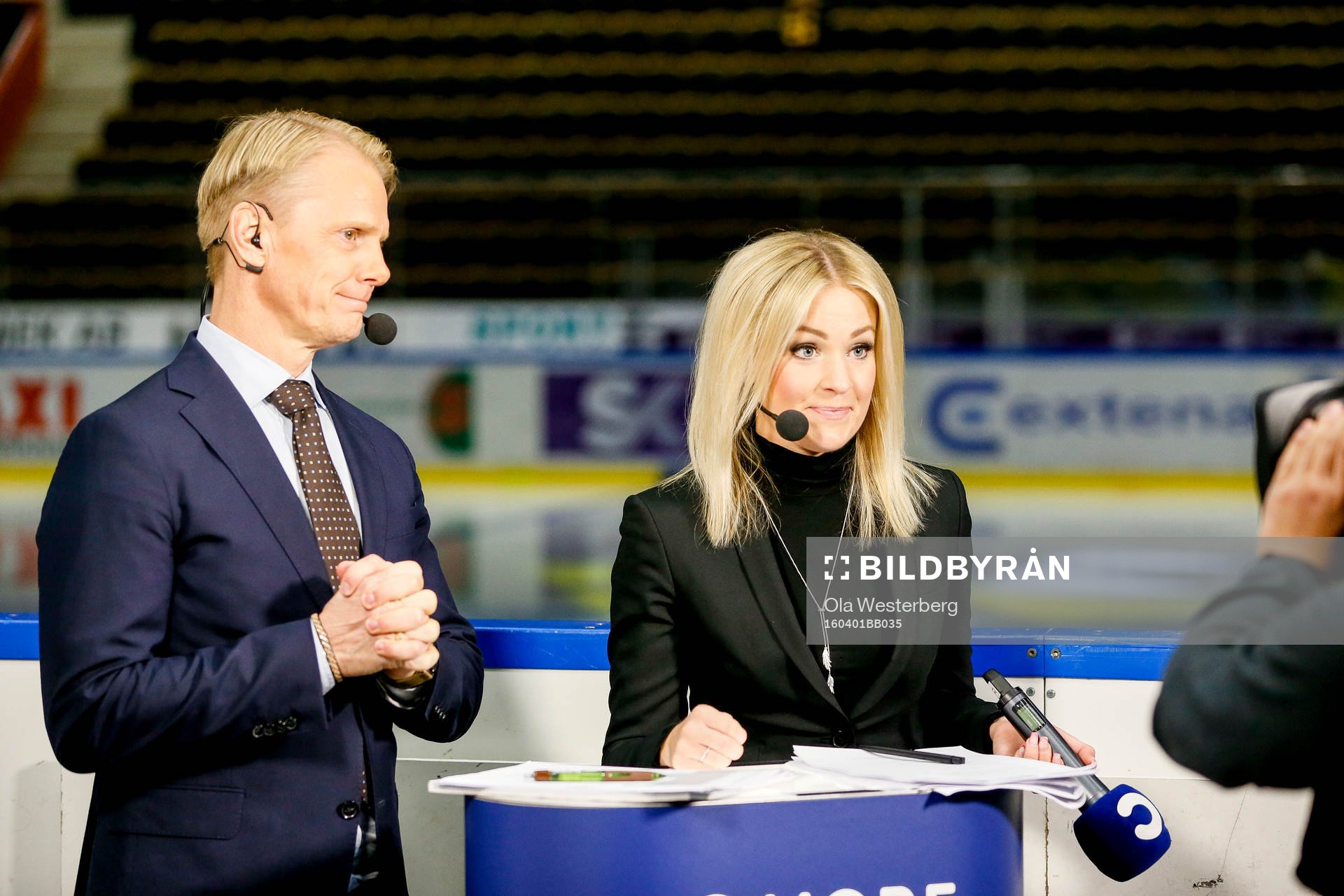 Cmores expert Niklas Wikegård och Ida Björnstad