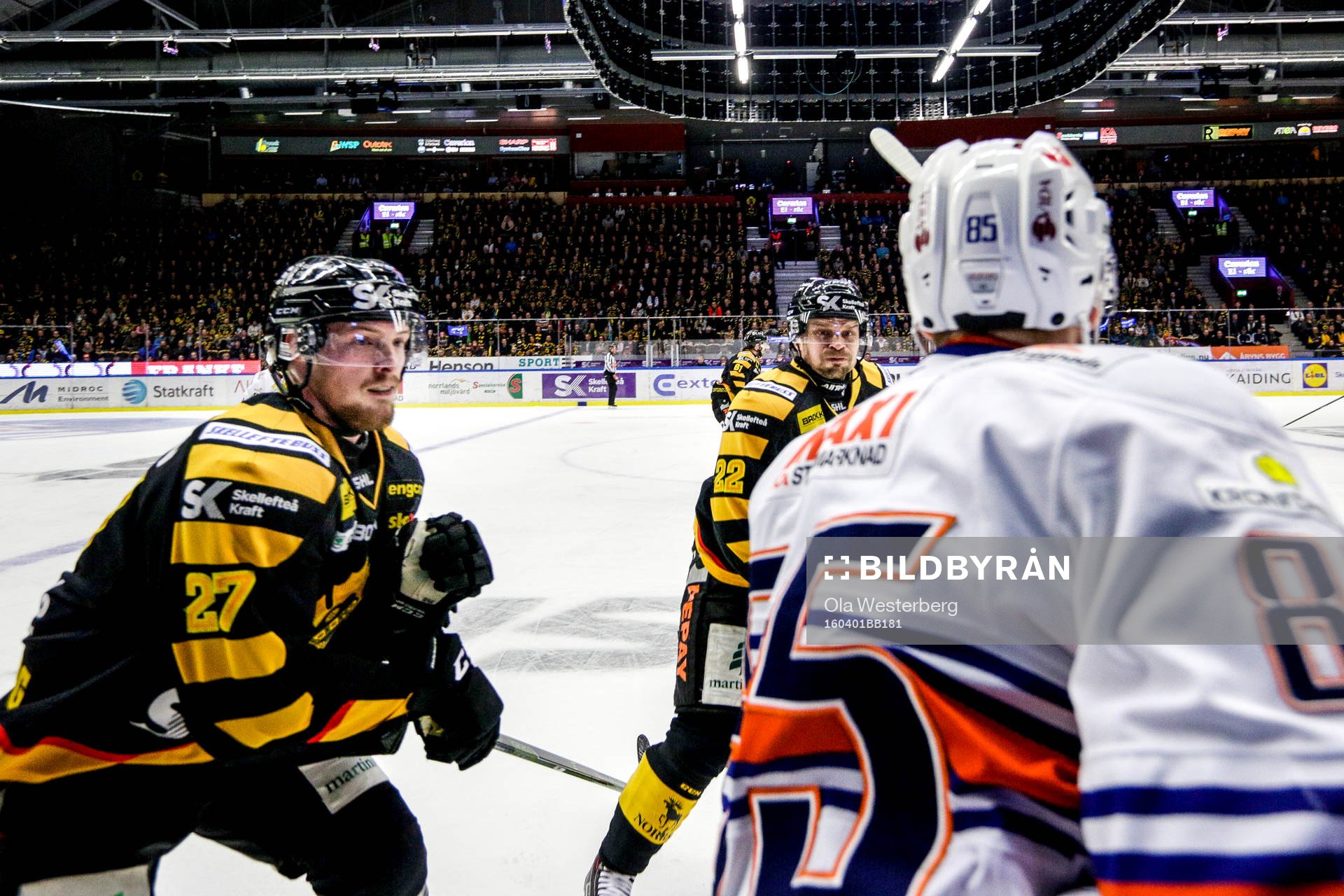 Skellefteås Martin Lundberg och Janne Pesonen