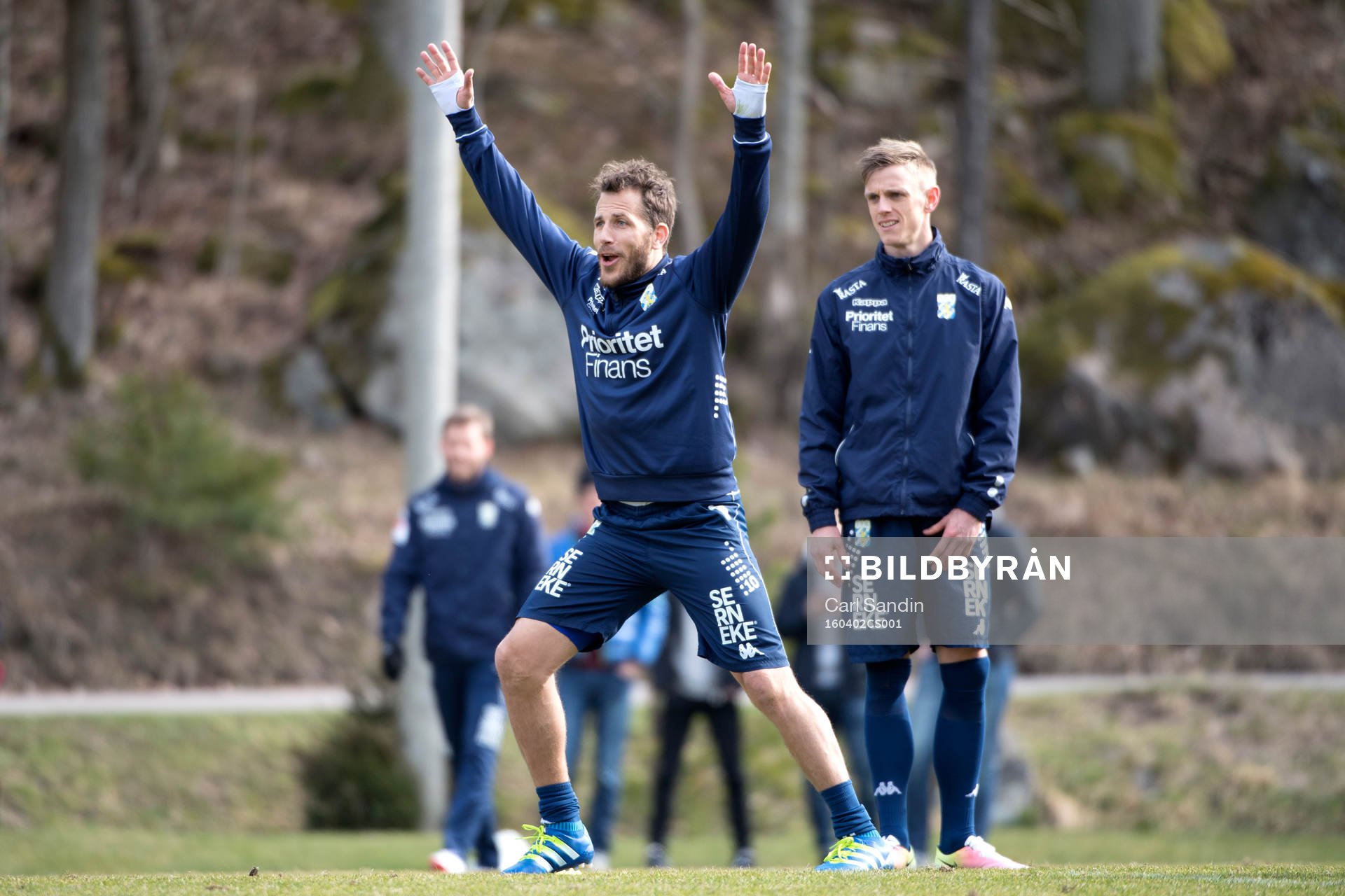 IFK Göteborgs Tobias Hysén och Sören Rieks
