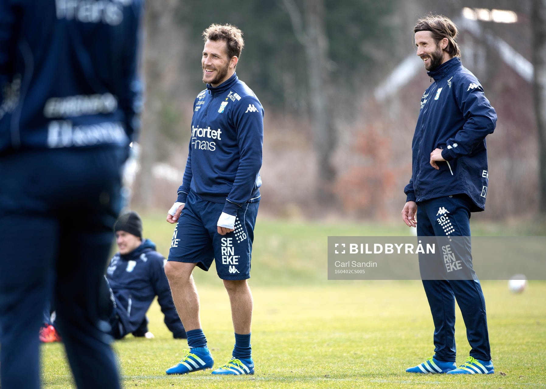 IFK Göteborgs Tobias Hysén och Mattias Bjärsmyr