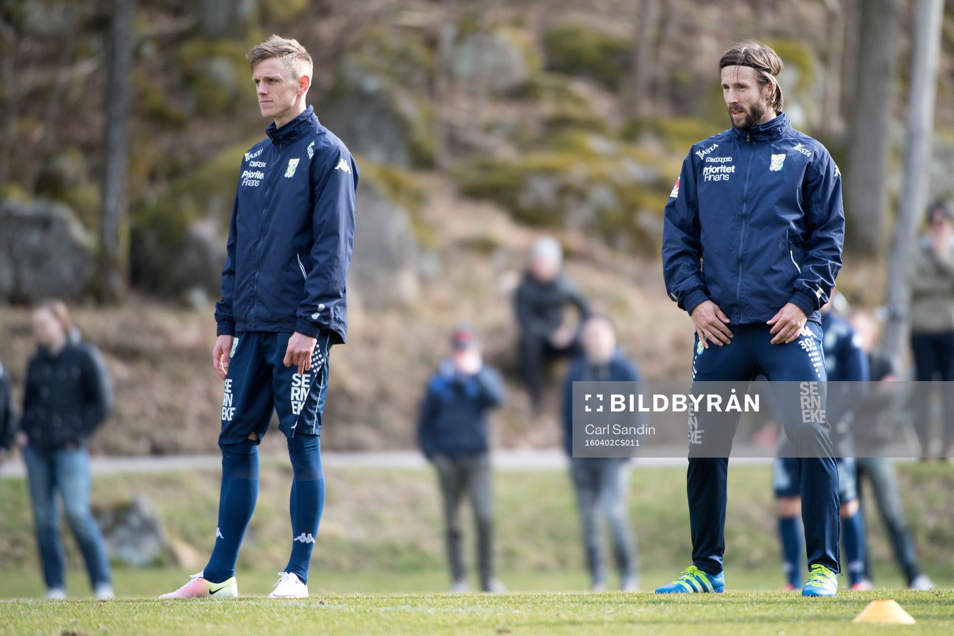 IFK Göteborgs Sören Rieks och Mattias Bjärsmyr