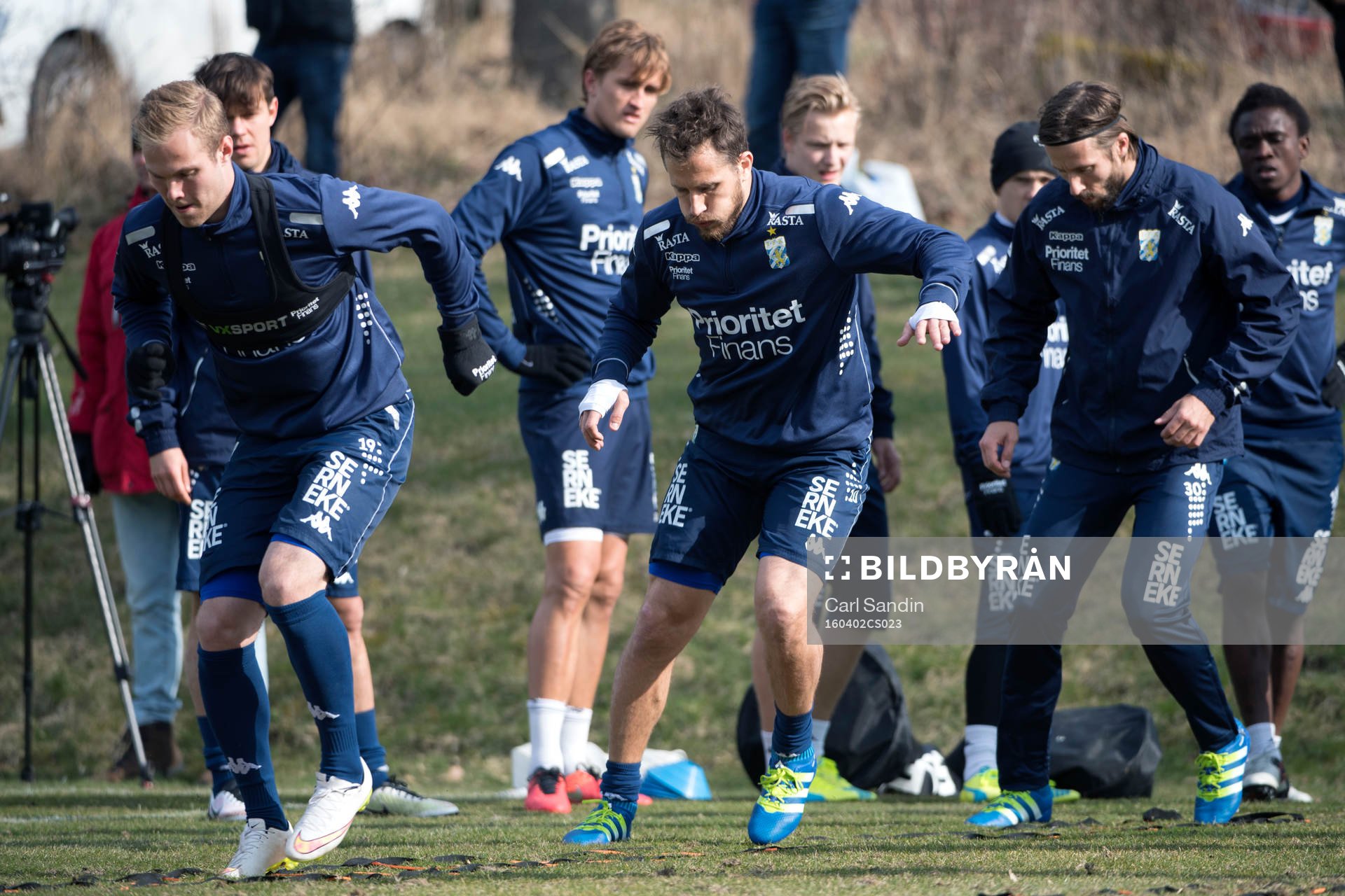 IFK Göteborgs Gustav Engvall, Tobias Hysén och Mattias