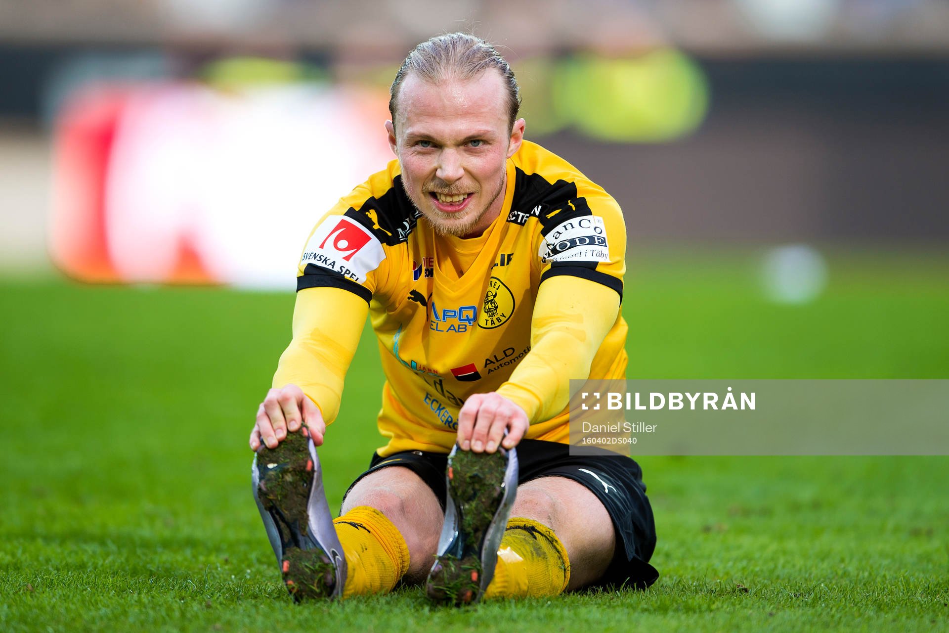 Frejs Pontus Åsbrink har kramp