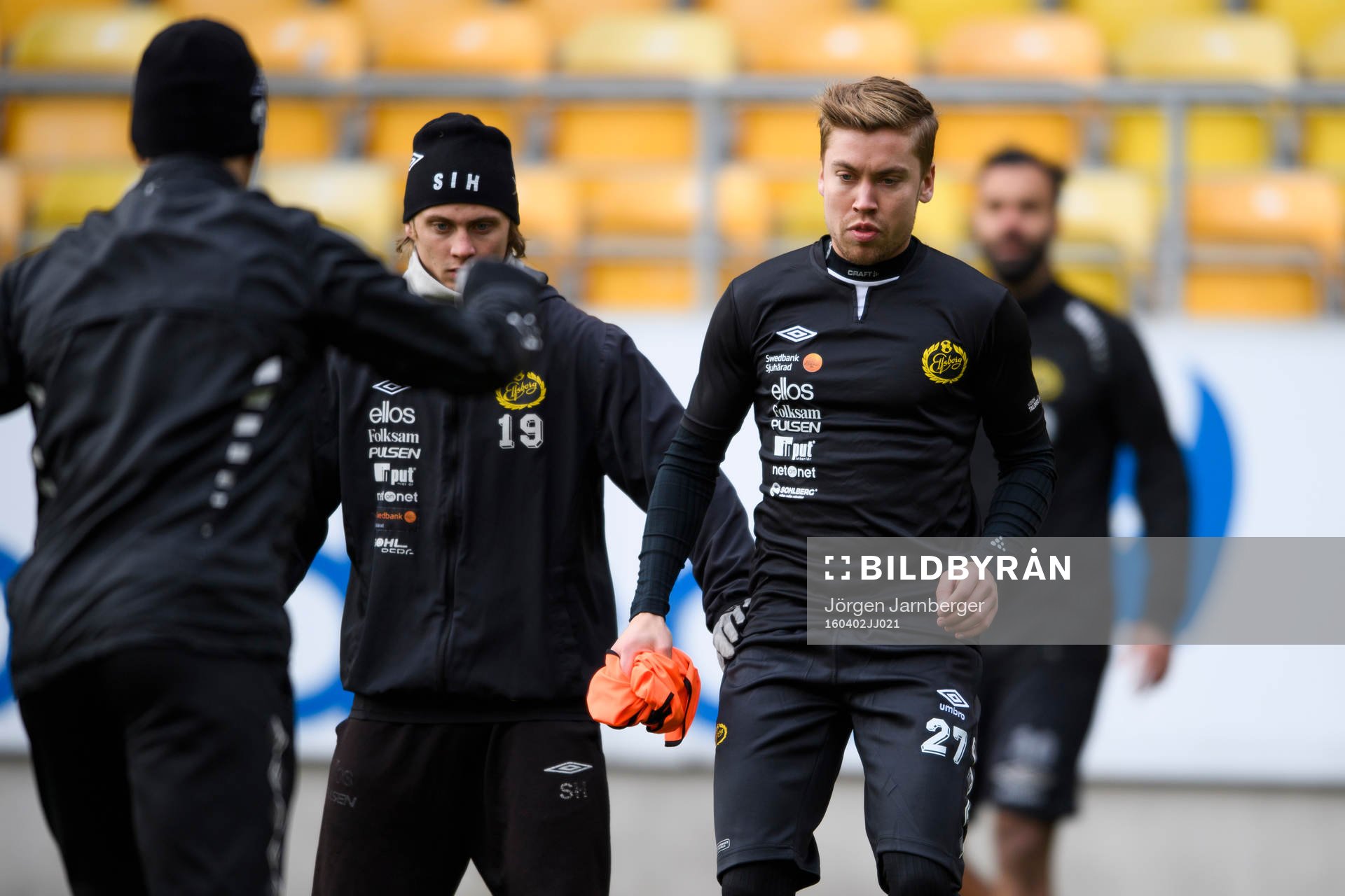 Elfsborgs Thomas Kind Bendiksen och Simon Hedlund