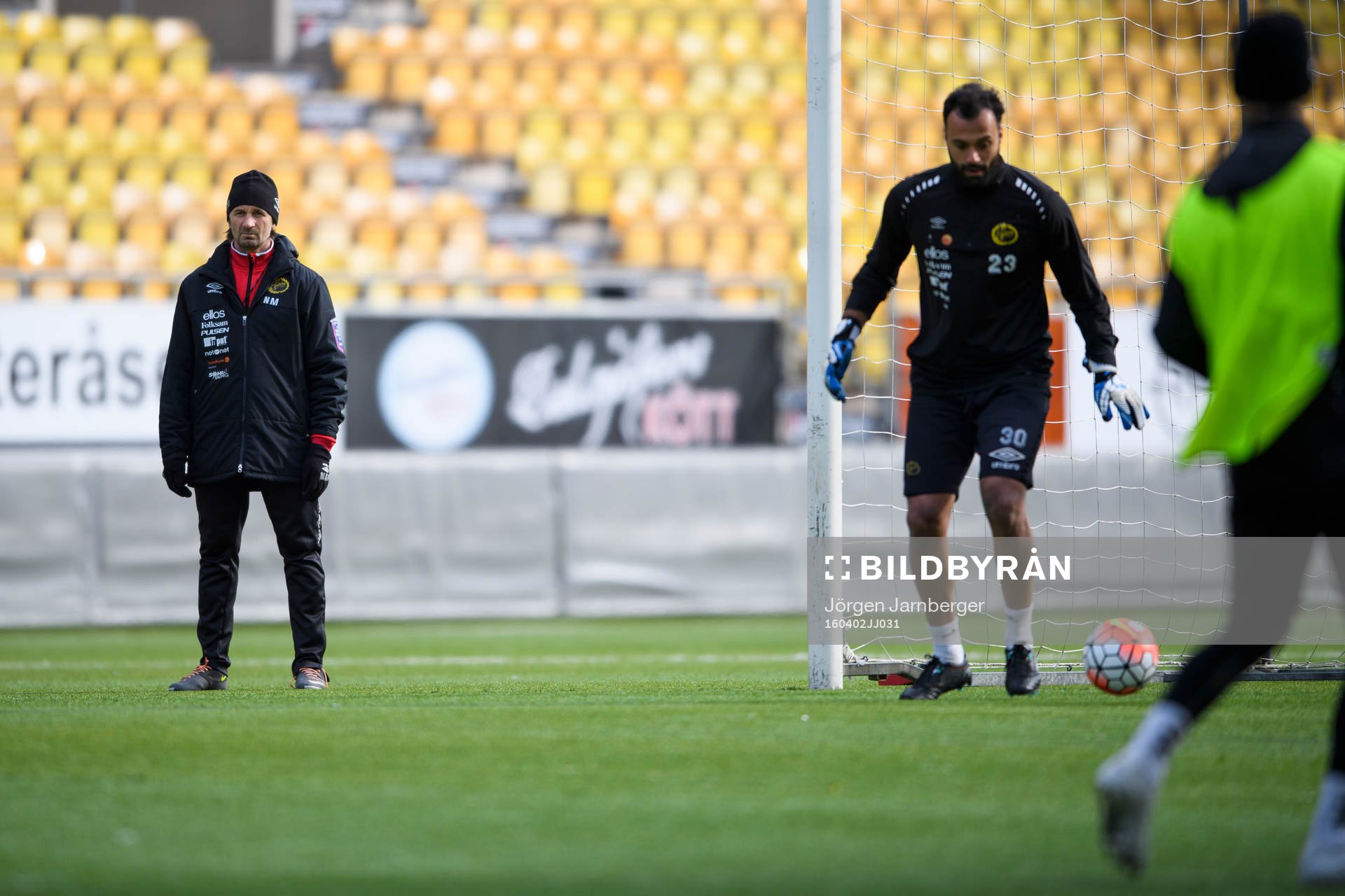 Elfsborgs assisterande tränare Nemanja Miljanovic och