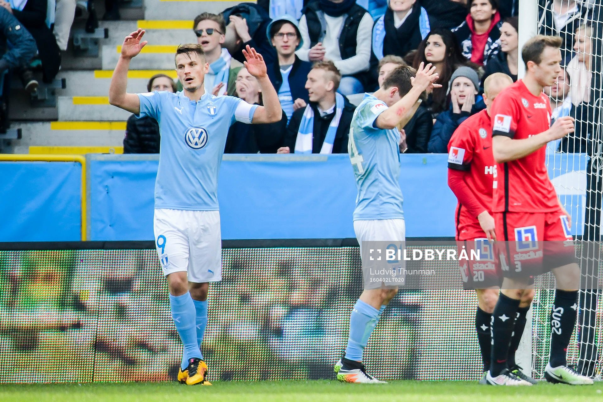 Malmö FFs Markus Rosenberg och Vidar Örn Kjartansson