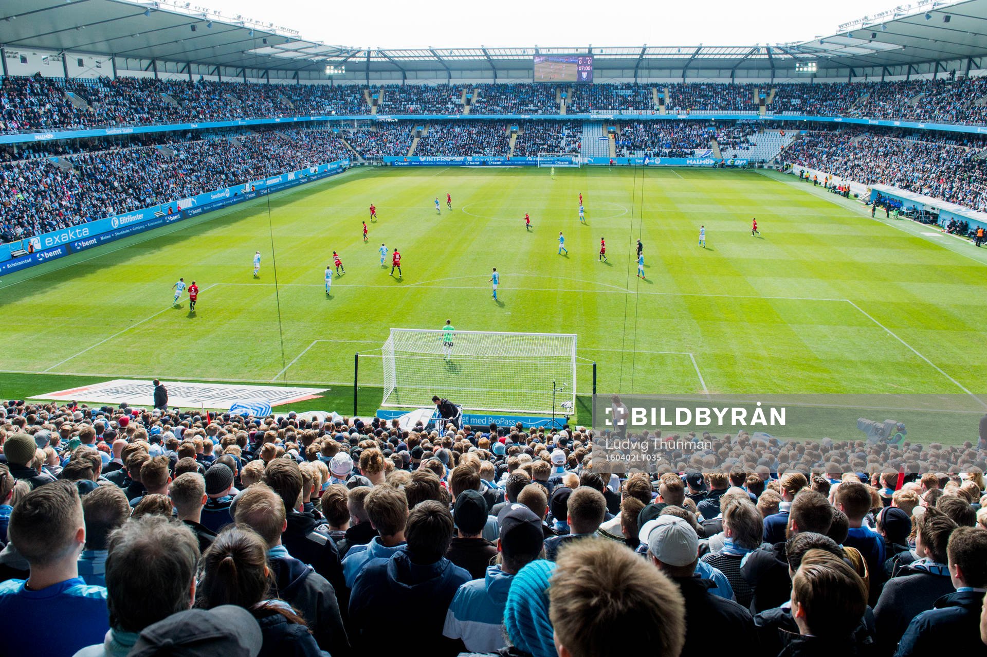 Generell vy över Swedbank Stadion