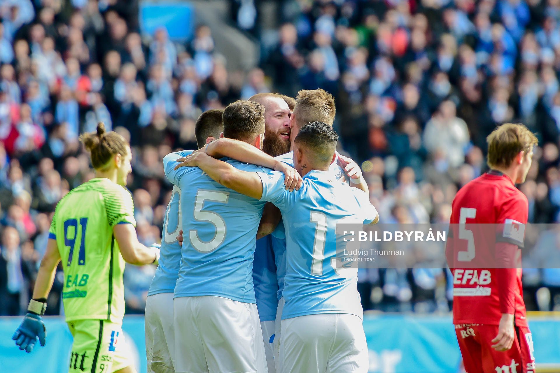 Malmö FFs Jo Inge Berget jublar