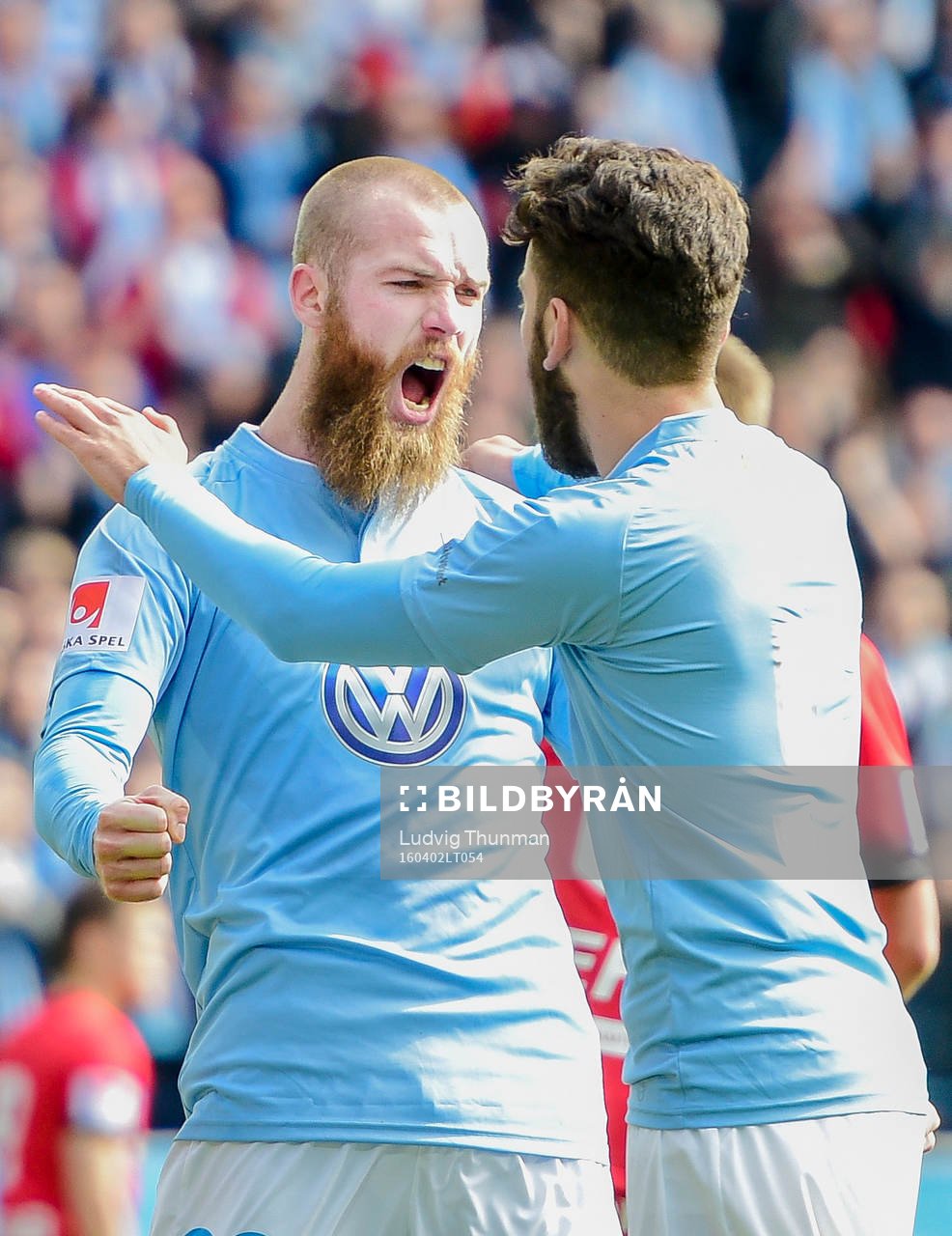 Malmö FFs Jo Inge Berget jublar
