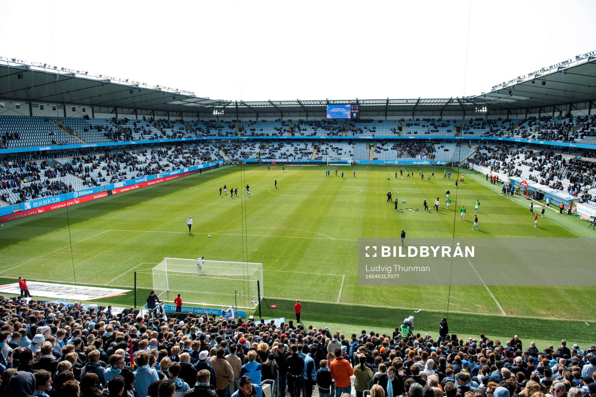 Generell vy över Swedbank stadion