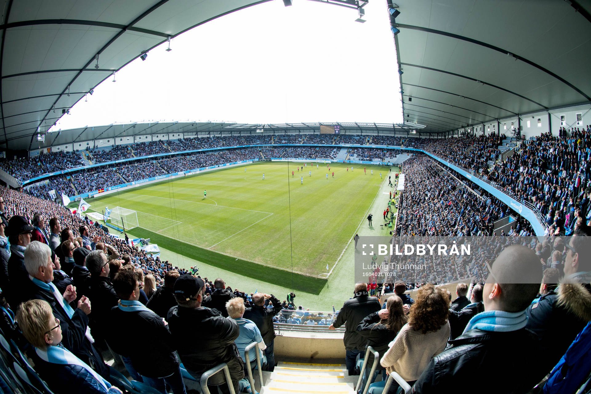 Generell vy över Swedbank stadion