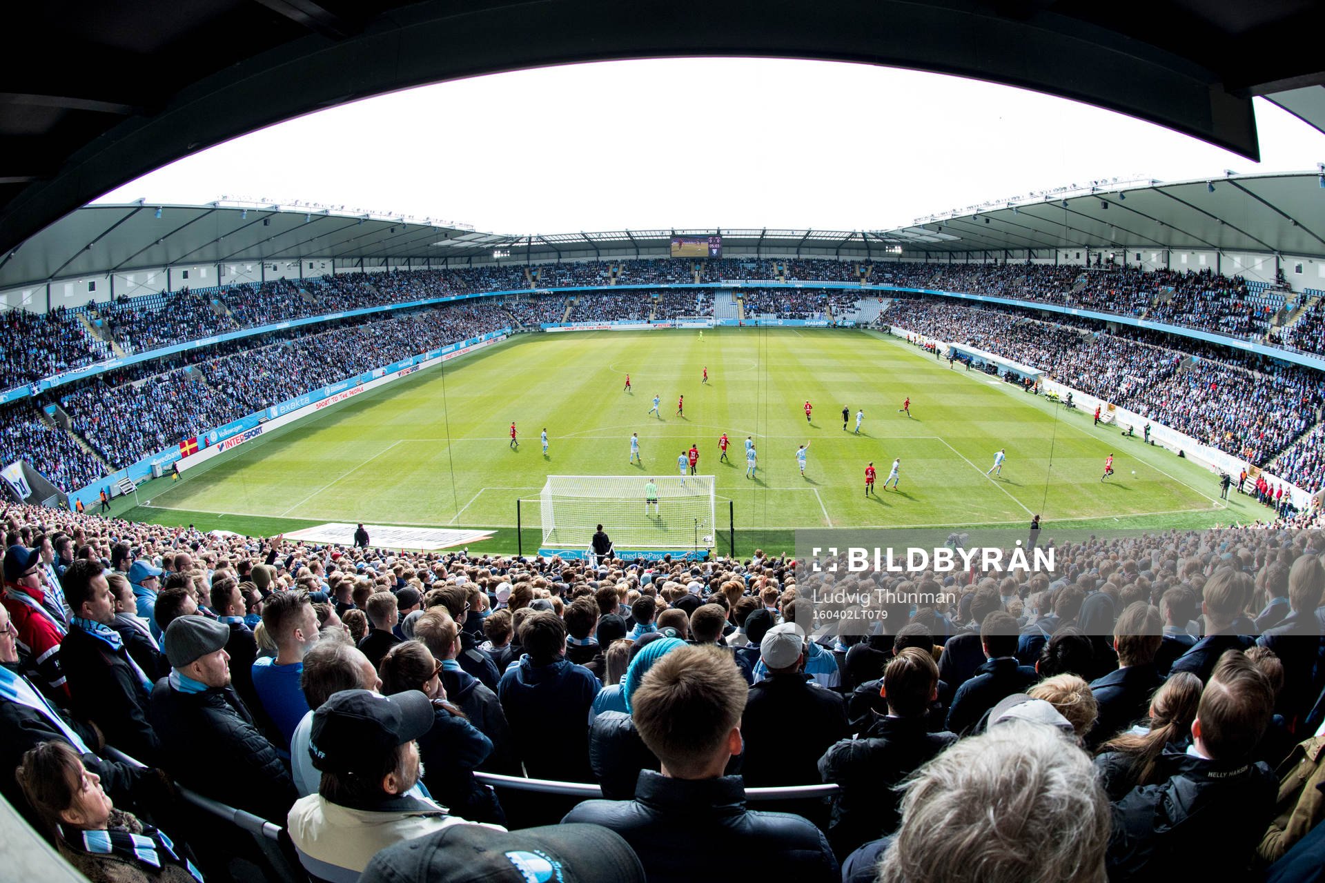 Generell vy över Swedbank stadion
