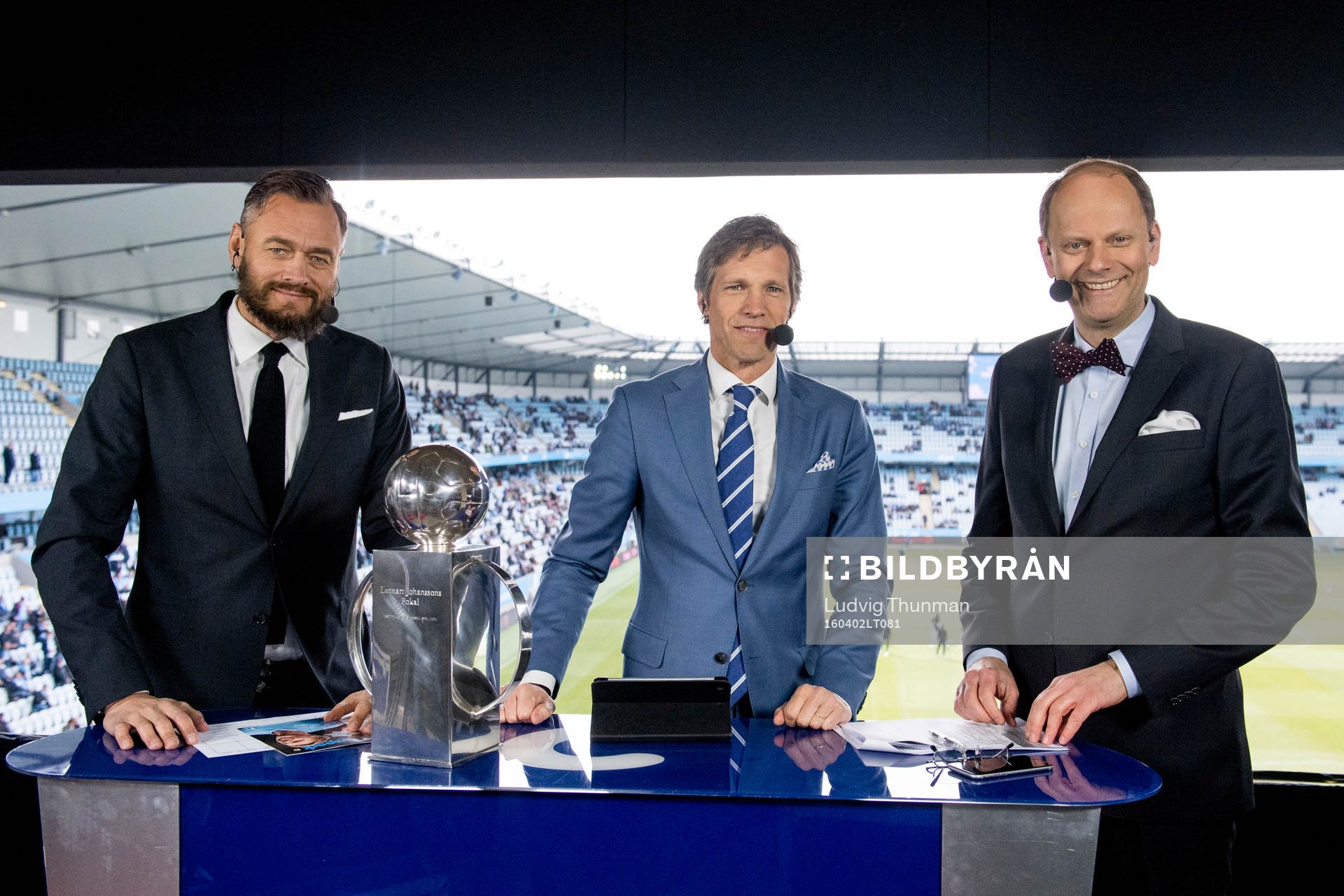 Cmore och TV4 sports experter Olof Lundh, Jens Fjellström