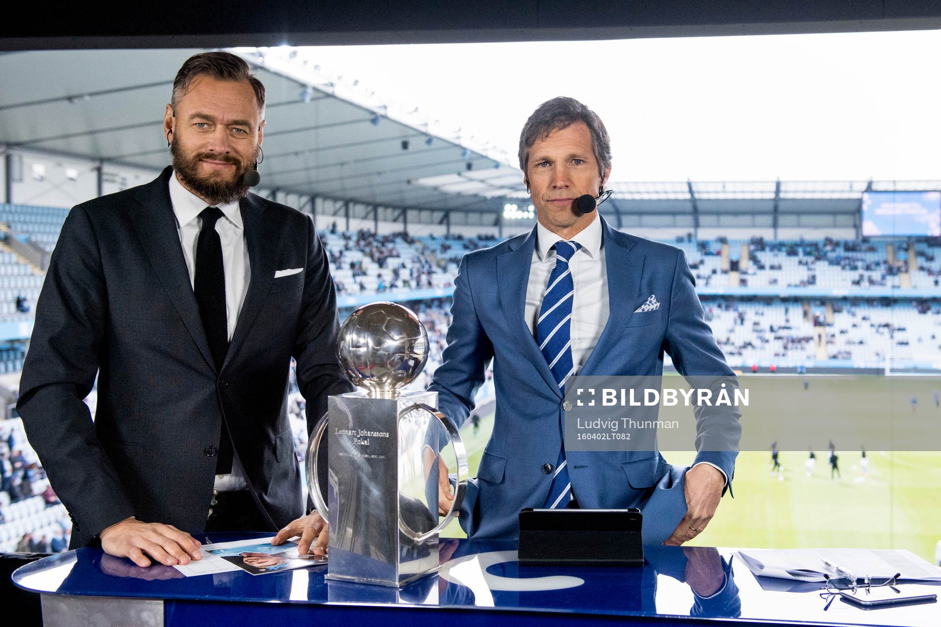 Cmore och TV4 sports experter Olof Lundh och Jens