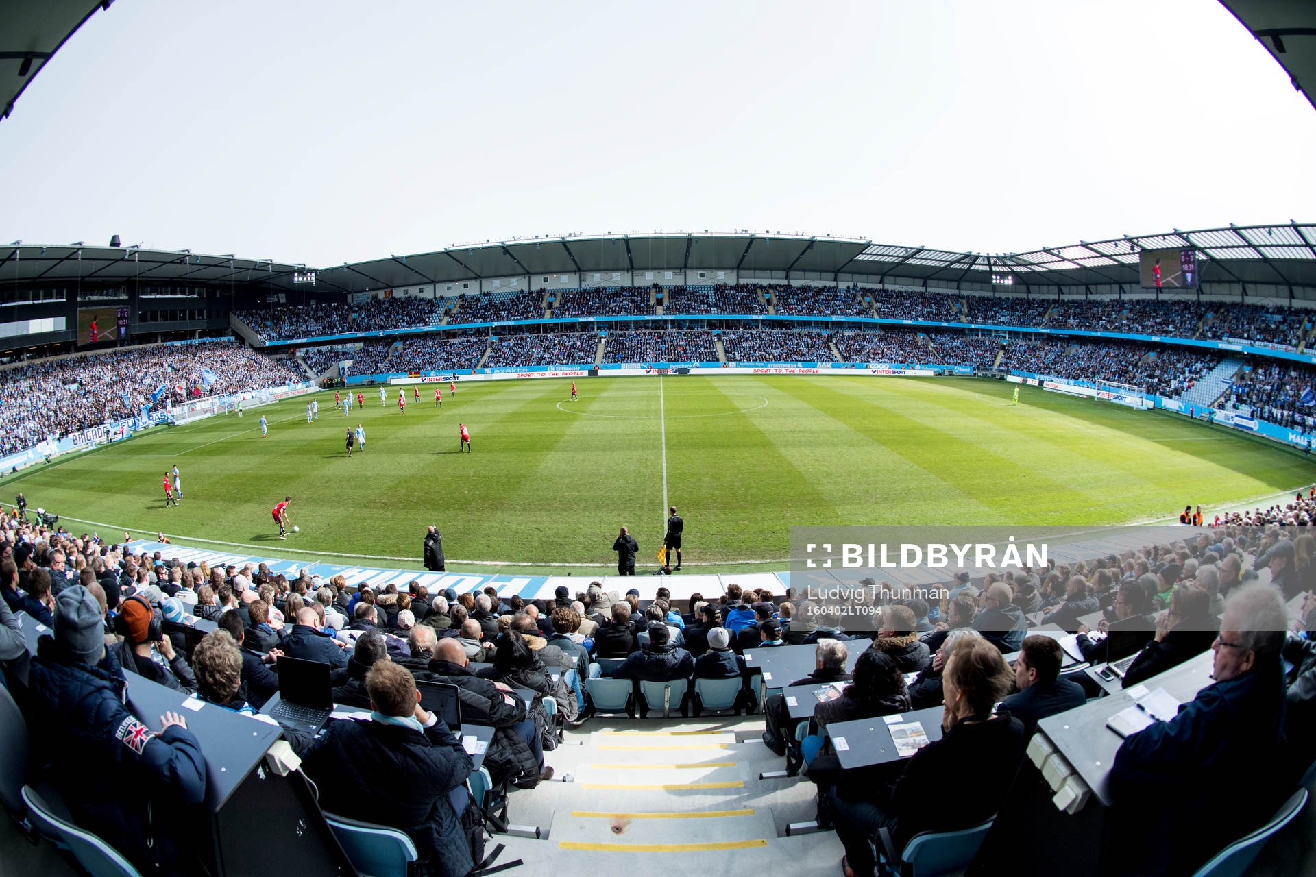 Generell vy över Swedbank stadion