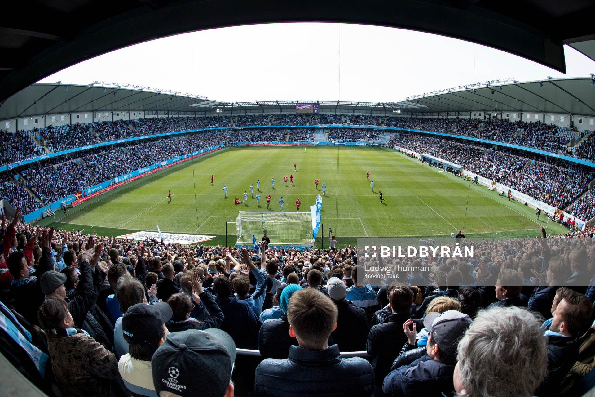 Generell vy över Swedbank stadion