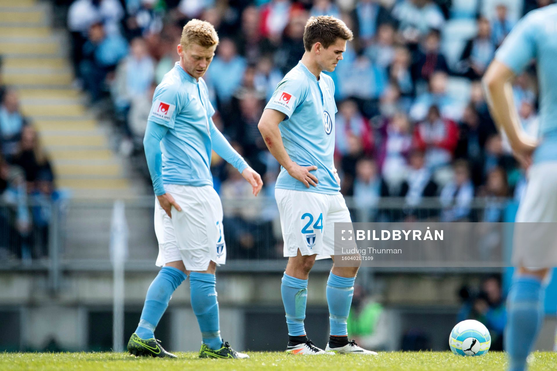 Malmö FFs Anders Christiansen och Vidar Örn Kjartansson
