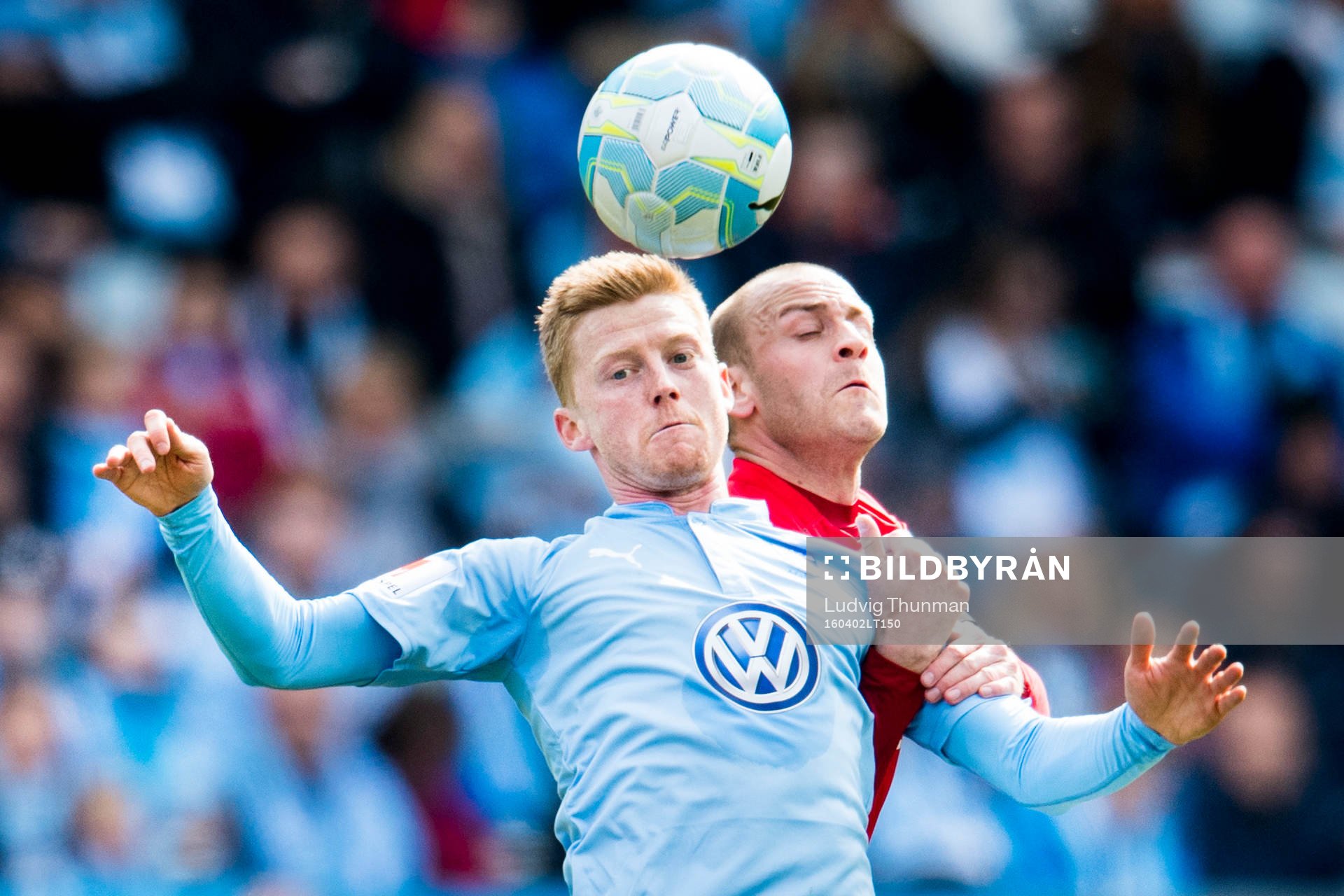 Malmö FFs Anders Christiansen och Norrköpings Daniel