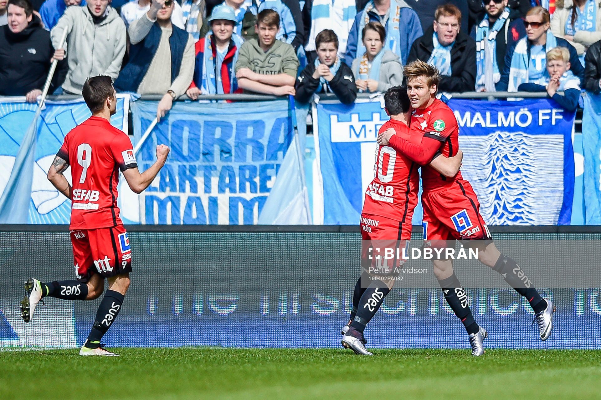 Norrköpings Christoffer Nyman jublar