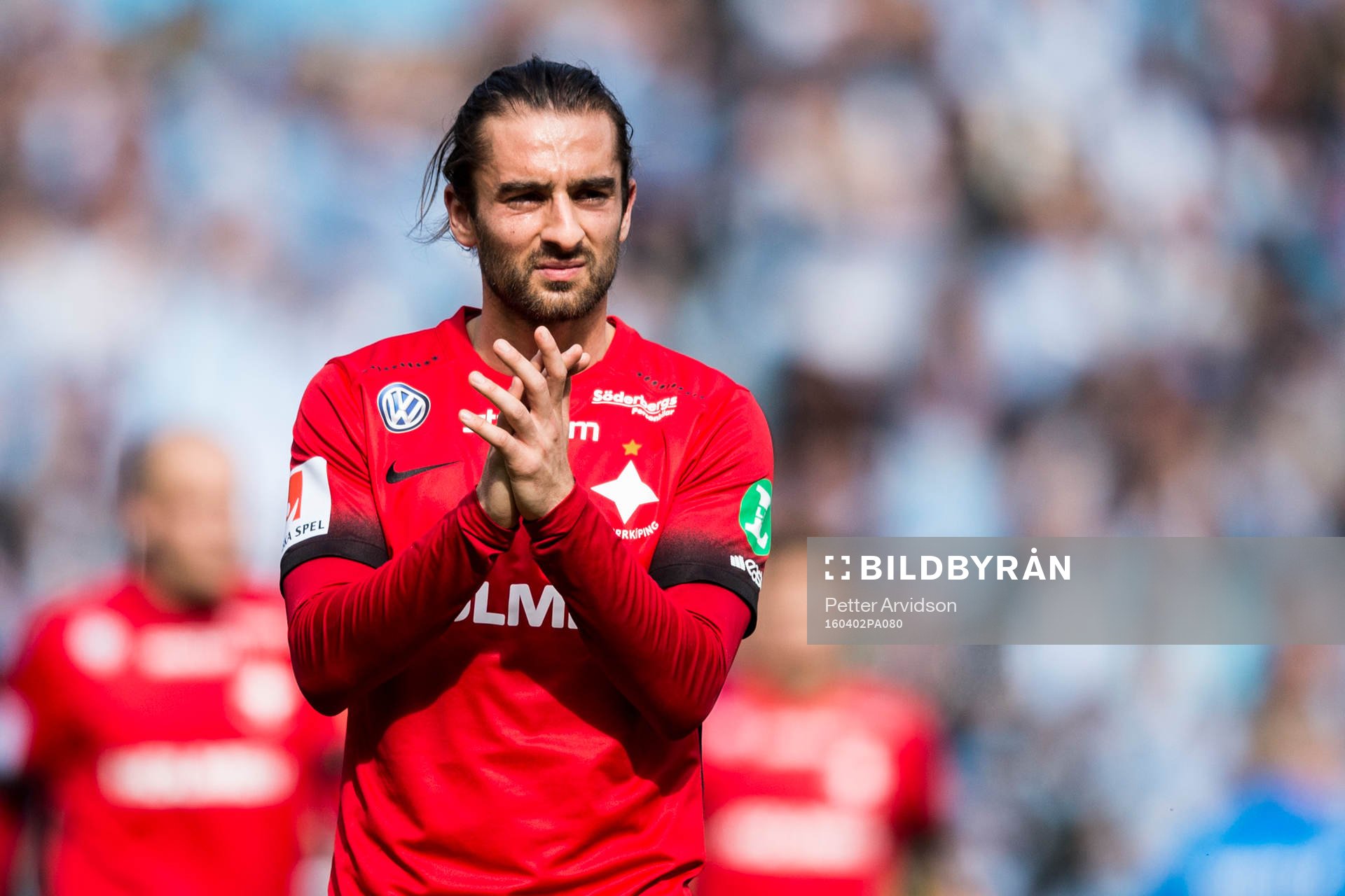 Norrköpings Alhaji Kamara tackar publiken