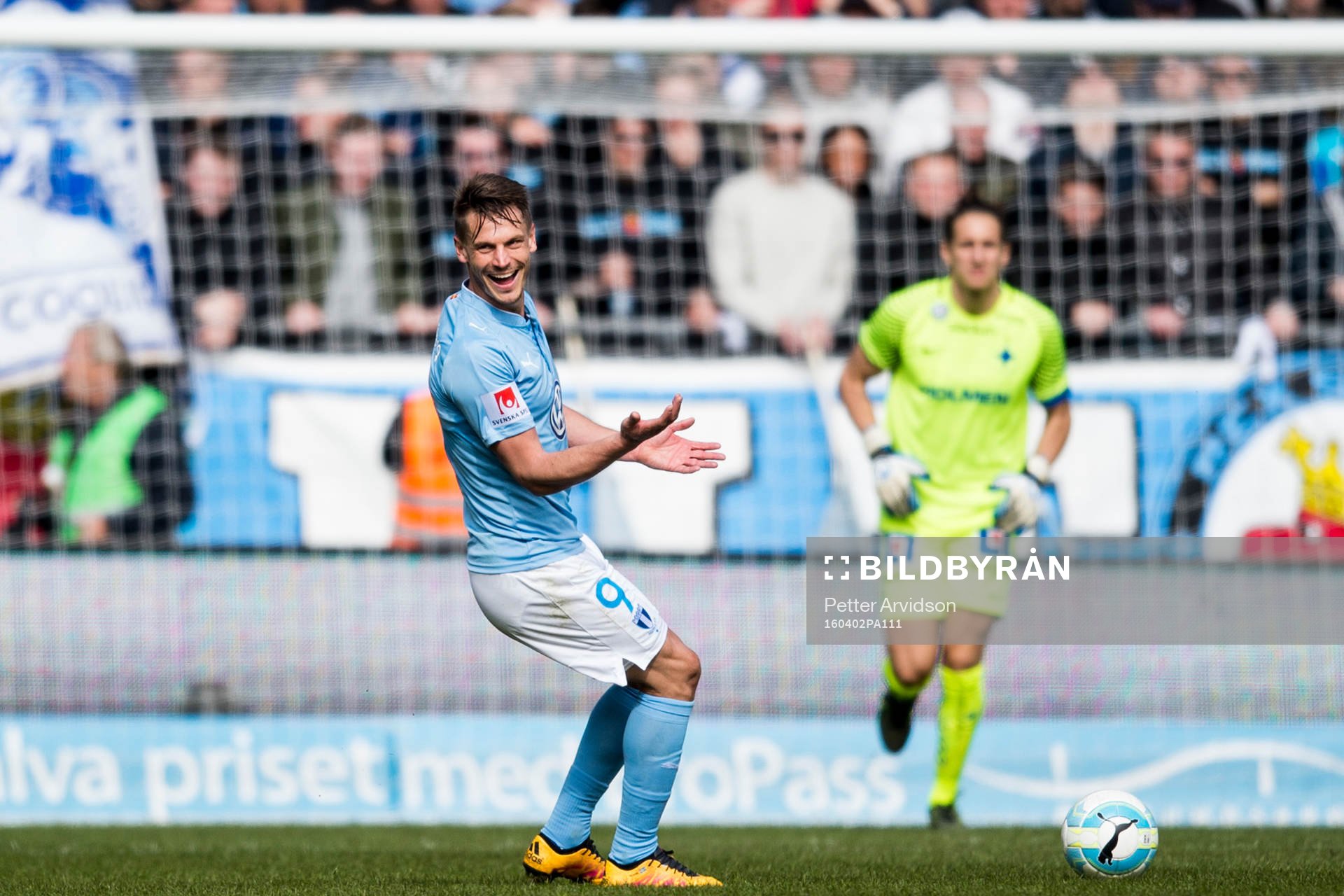 Malmö FFs Markus Rosenberg reagerar