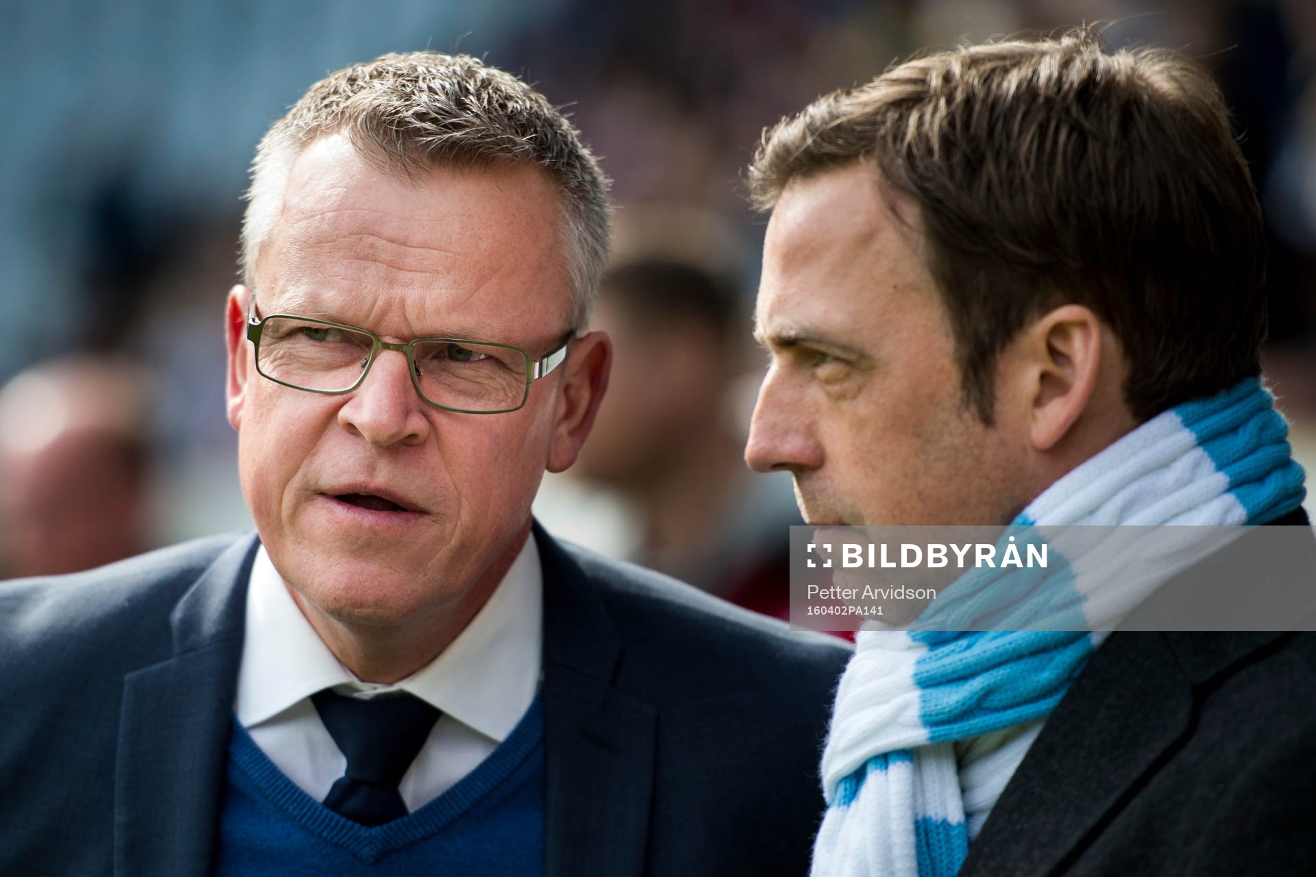 Norrköpings tränare Jan Andersson och Malmö FFs tränare