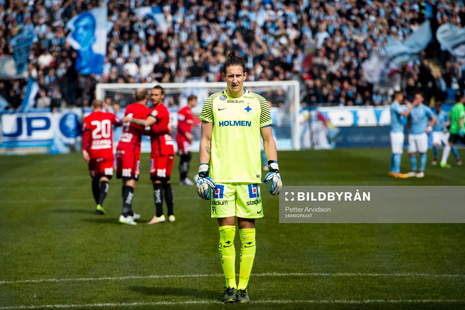 Norrköpings målvakt David Mitov Nilsson