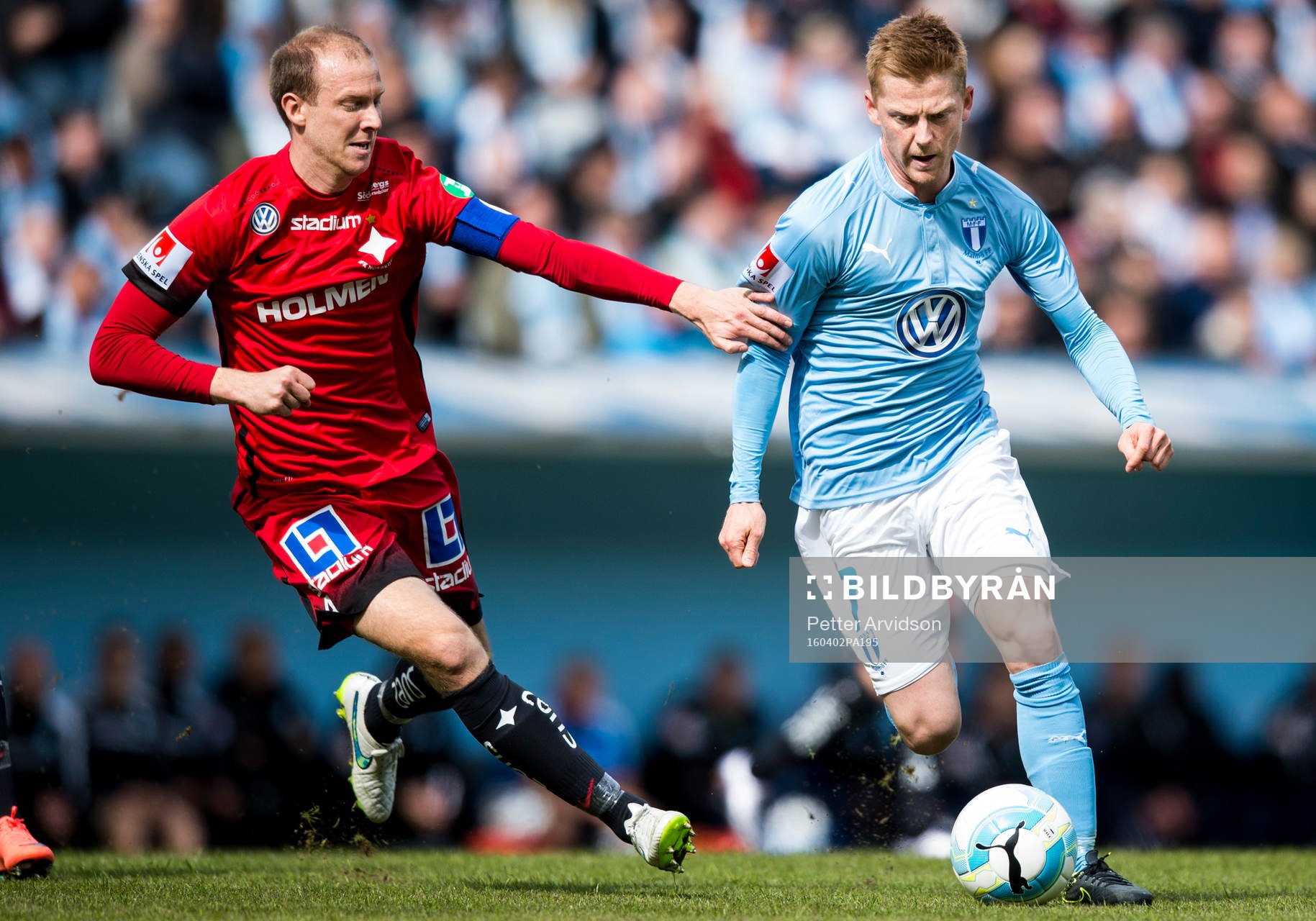 Norrköpings Andreas Johansson och Malmö FFs Anders