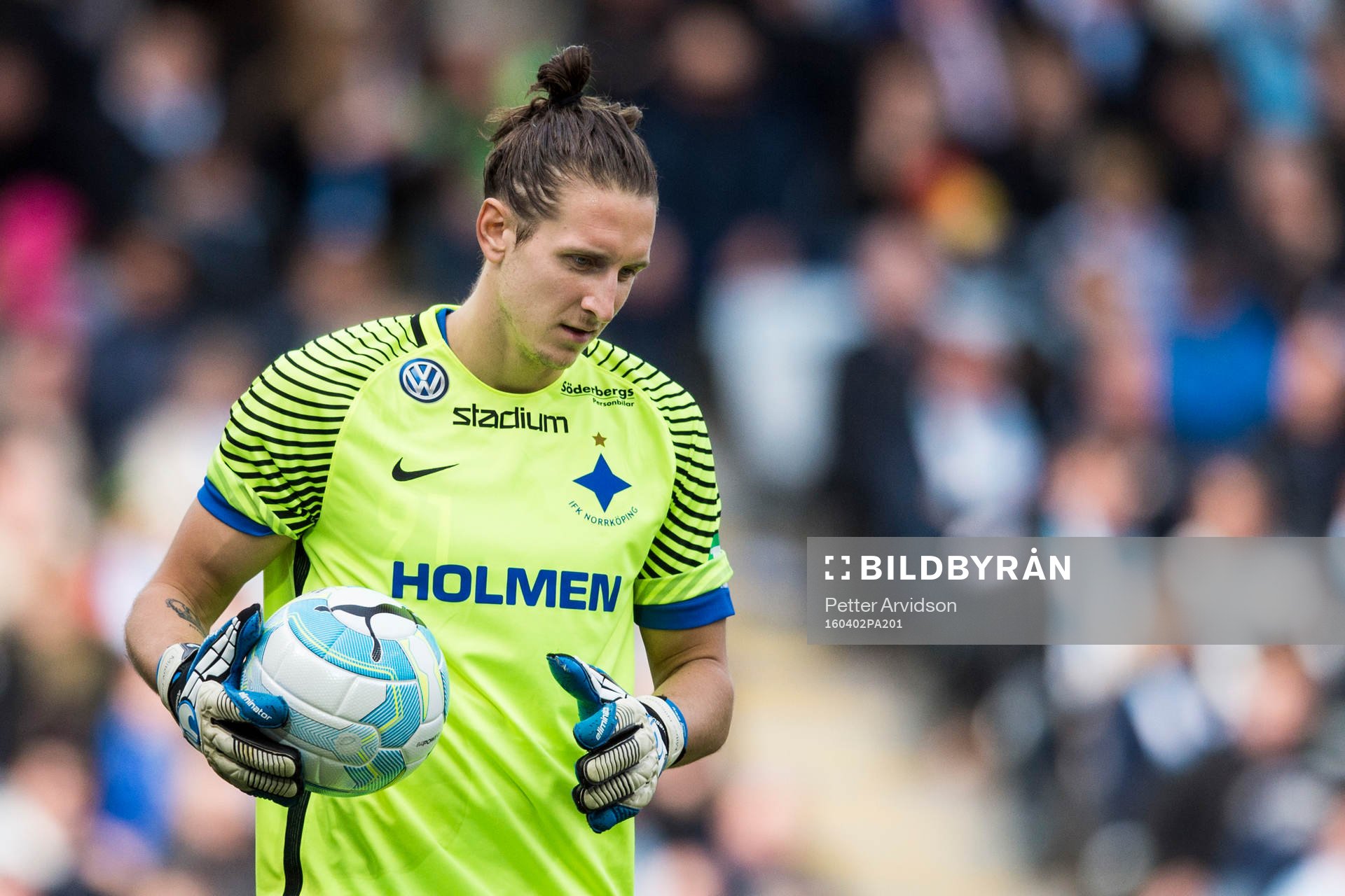 Norrköpings målvakt David Mitov Nilsson
