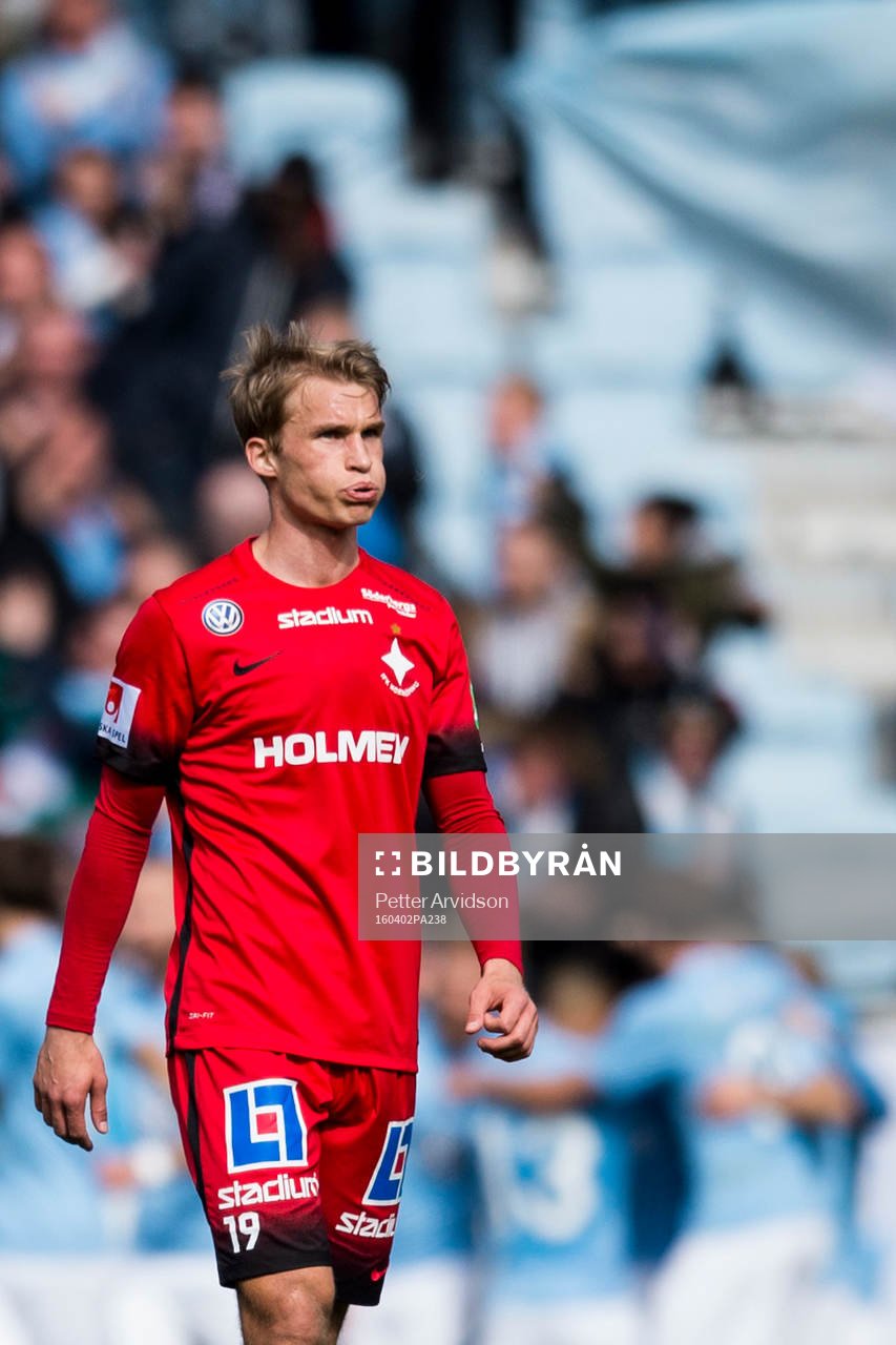Norrköpings Sebastian Andersson deppar