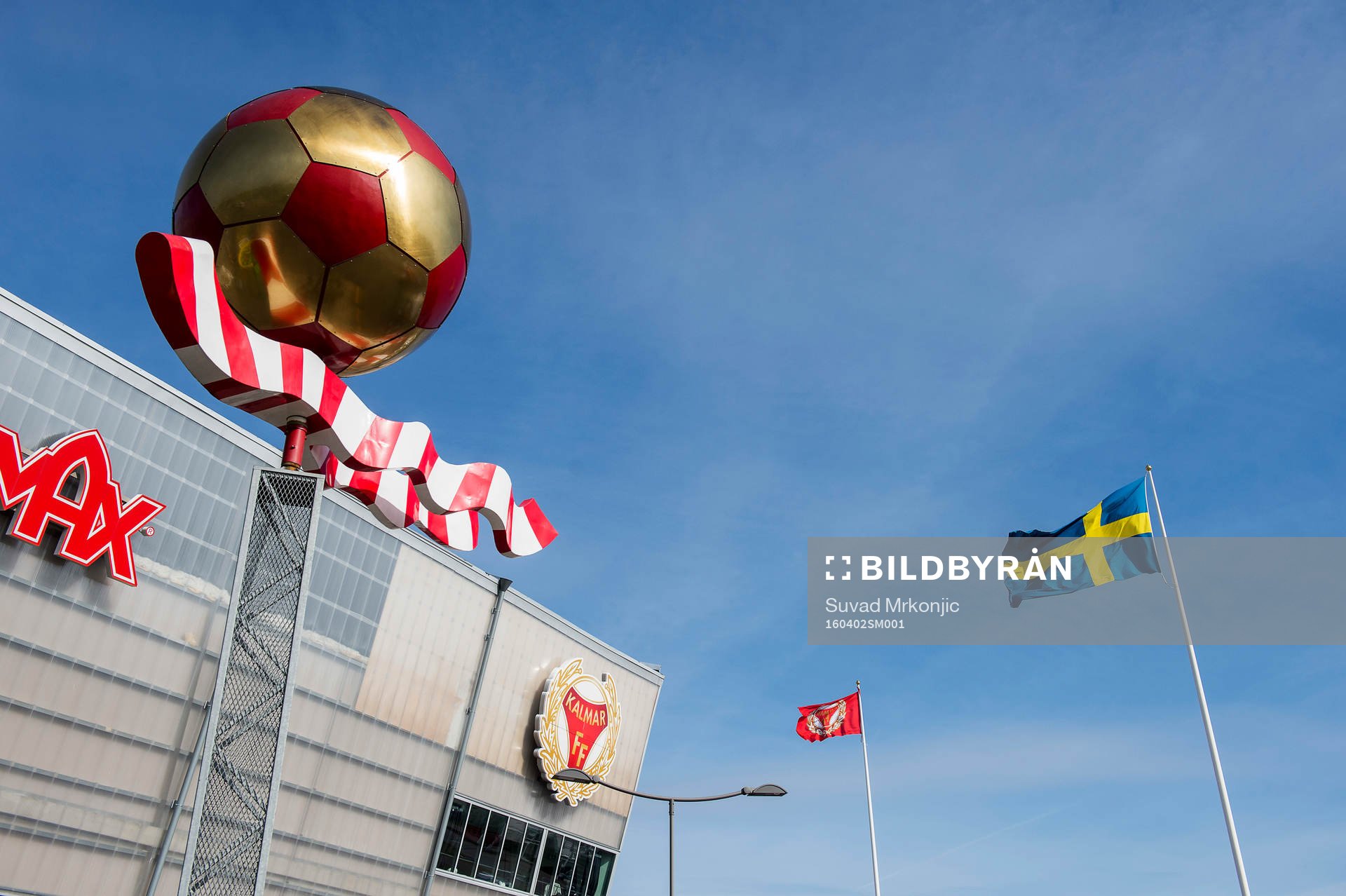 Exteriör på Guldfågeln Arena