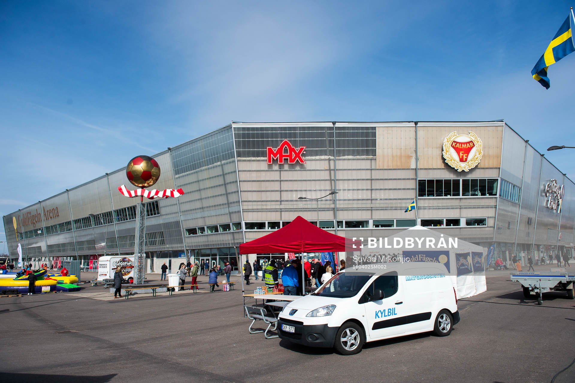Exteriör på Guldfågeln Arena