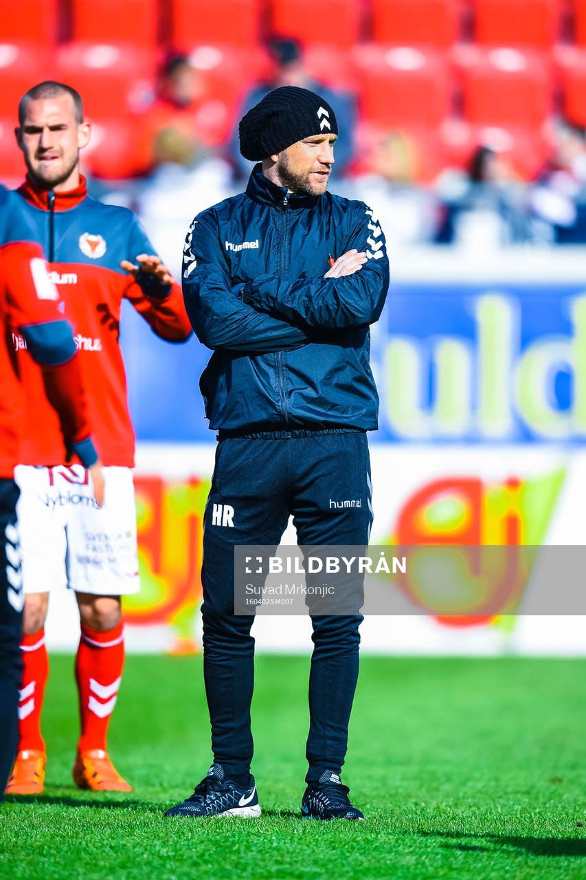 Kalmars assisterende tränare Henrik Rydström