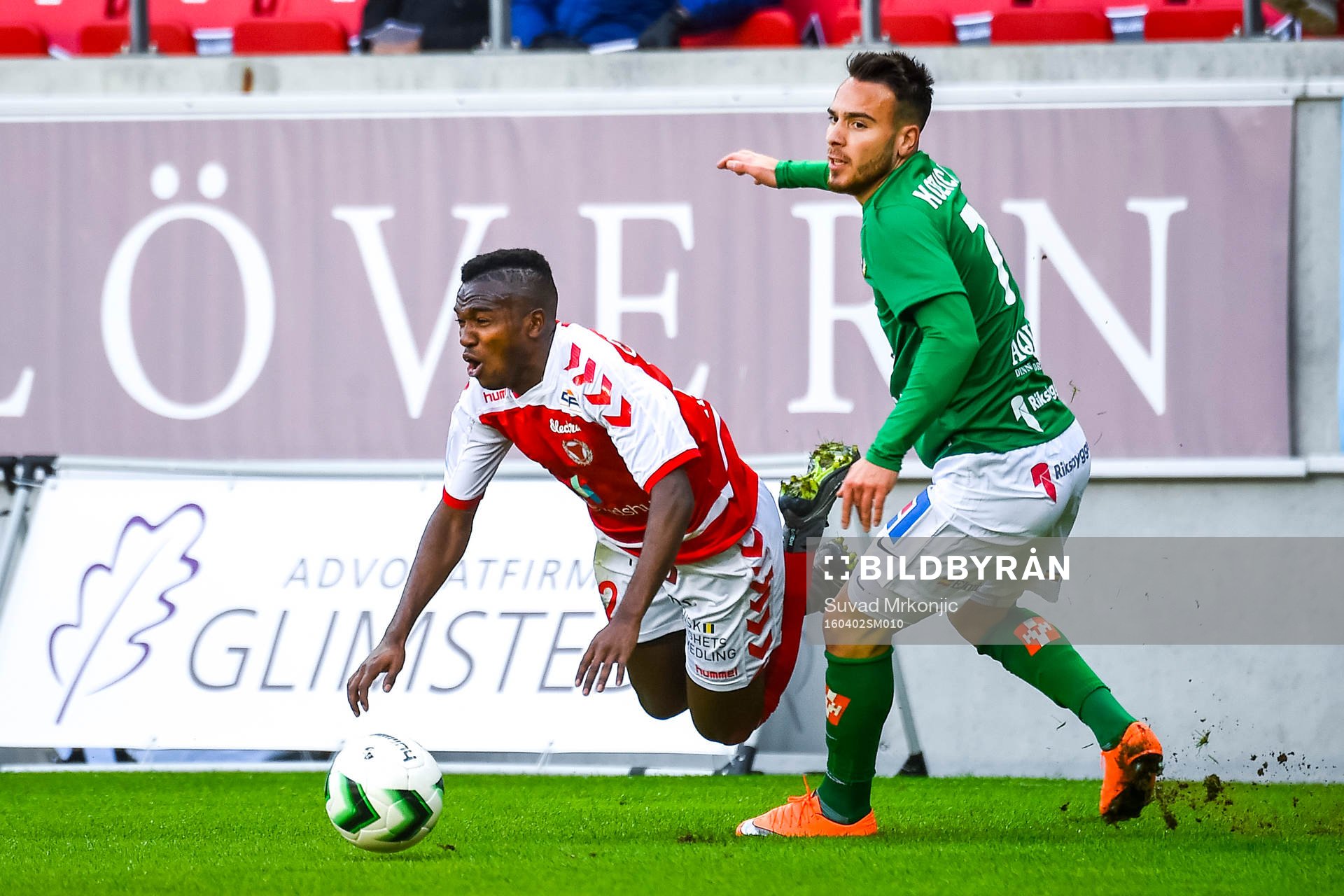 Kalmars Lumala Abdu och Jönköpings Ronny Sabo
