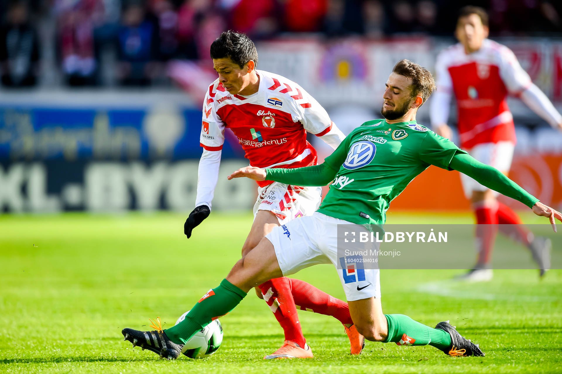 Kalmars Romário Pereira Sipião och Jönköpings Robert
