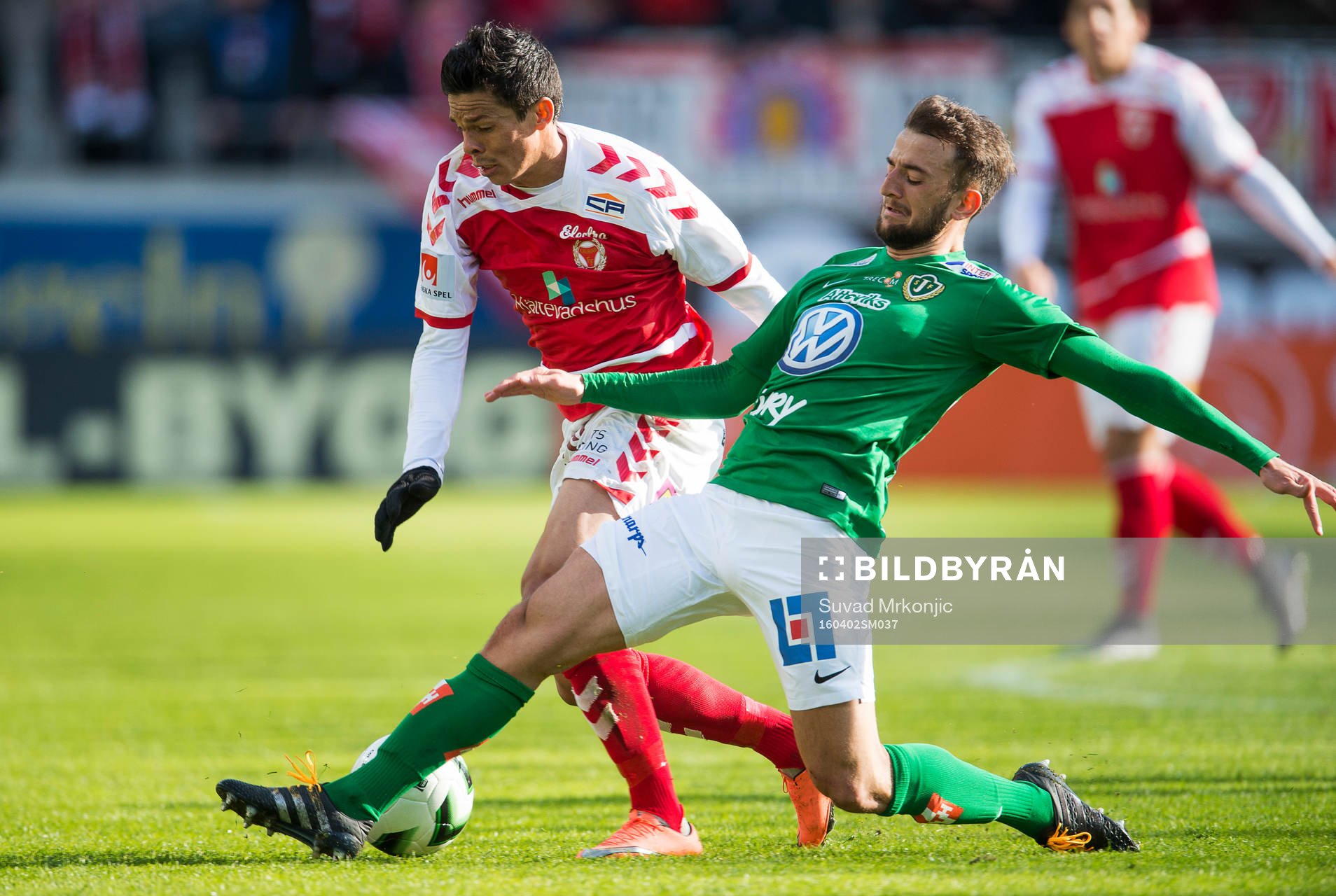 Kalmars Romário Pereira Sipião och Jönköpings Robert