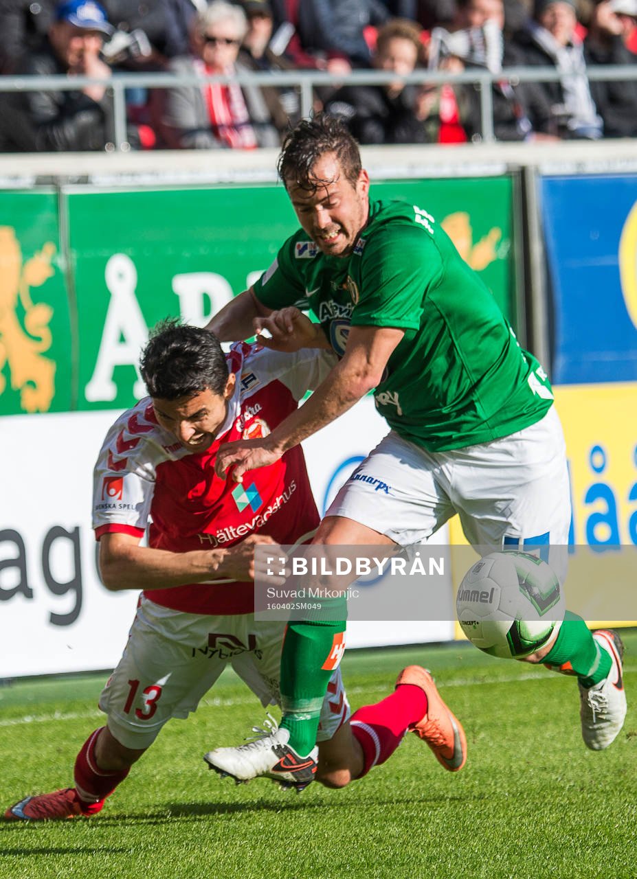 Kalmars Emin Nouri och Jönköpings Fredric Fendrich