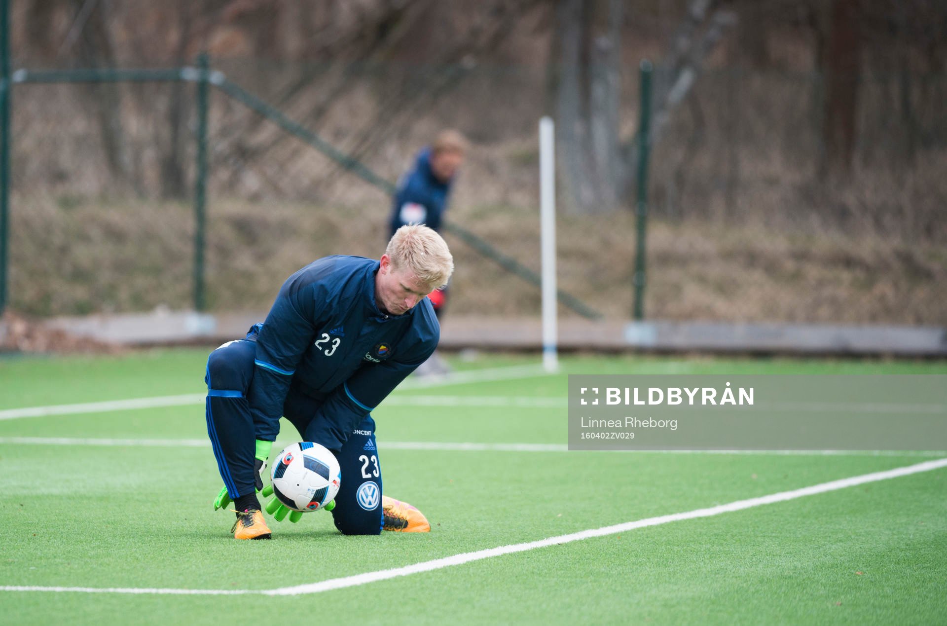 Djurgårdens målvakt Hampus Nilsson