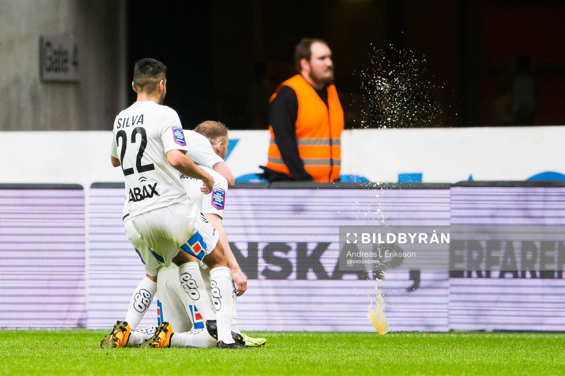 Sundsvalls Stefan Silva jublar