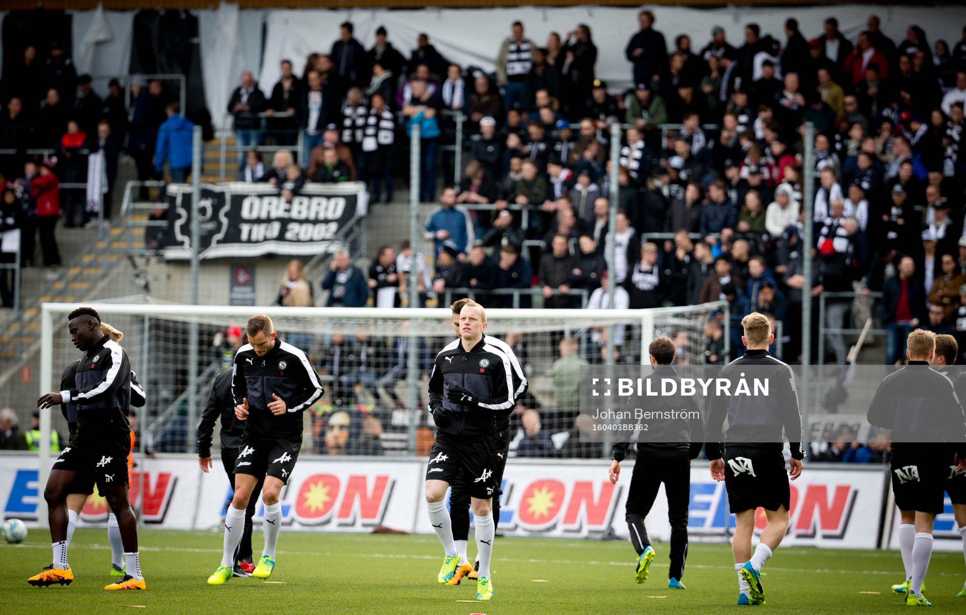 Örebros Alhassan Kamara och Daniel Gustavsson