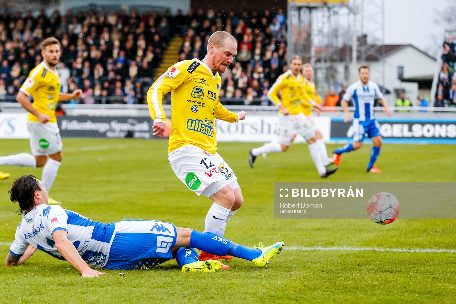 IFK Göteborgs Martin Smedberg Dalence och Falkenbergs