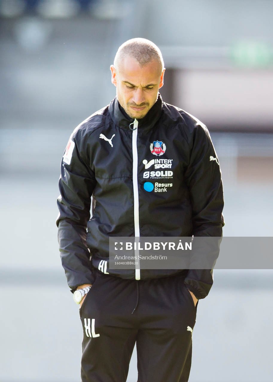 Helsingborgs manager Henrik Larsson