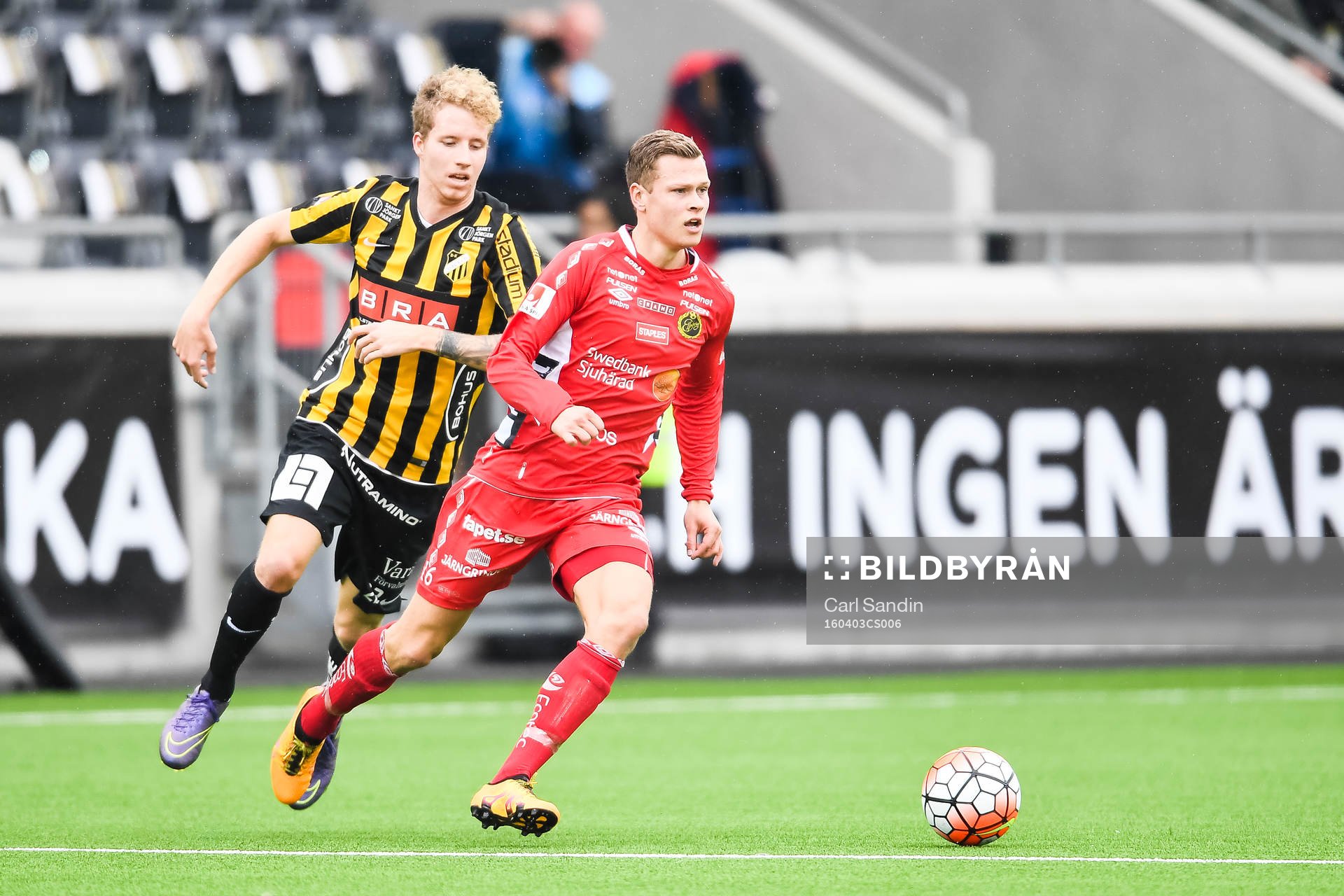 Häckens Samuel Gustafson och Elfsborgs Viktor Claesson