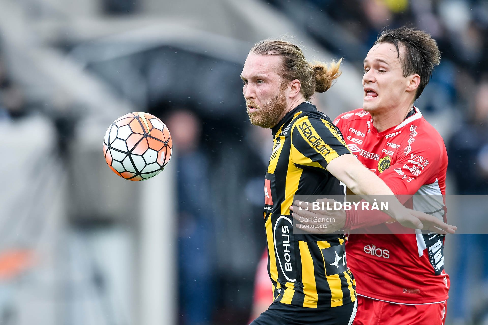 Häckens Emil Wahlström och Elfsborgs Viktor Prodell