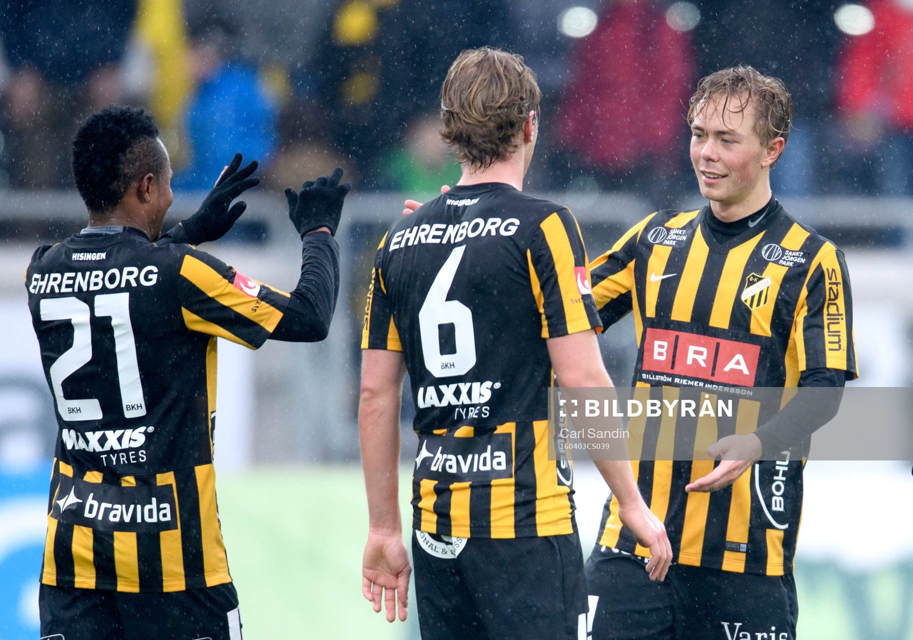 Häckens Nasiru Mohammed, Rasmus Schuller och Joel