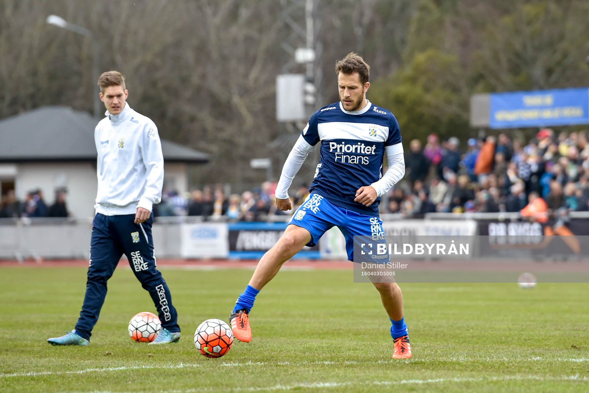IFK Göteborgs Tobias Hysén före fotbollsmatchen i