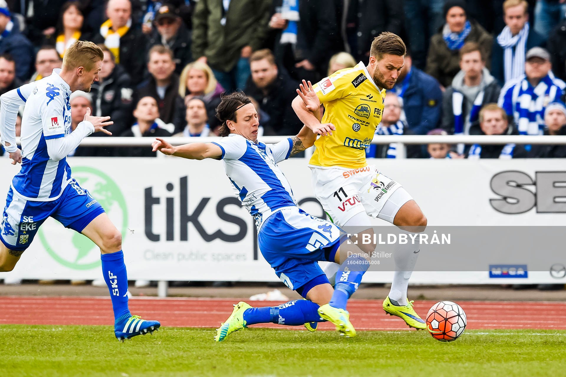 IFK Göteborgs Martin Smedberg Dalence och Falkenbergs