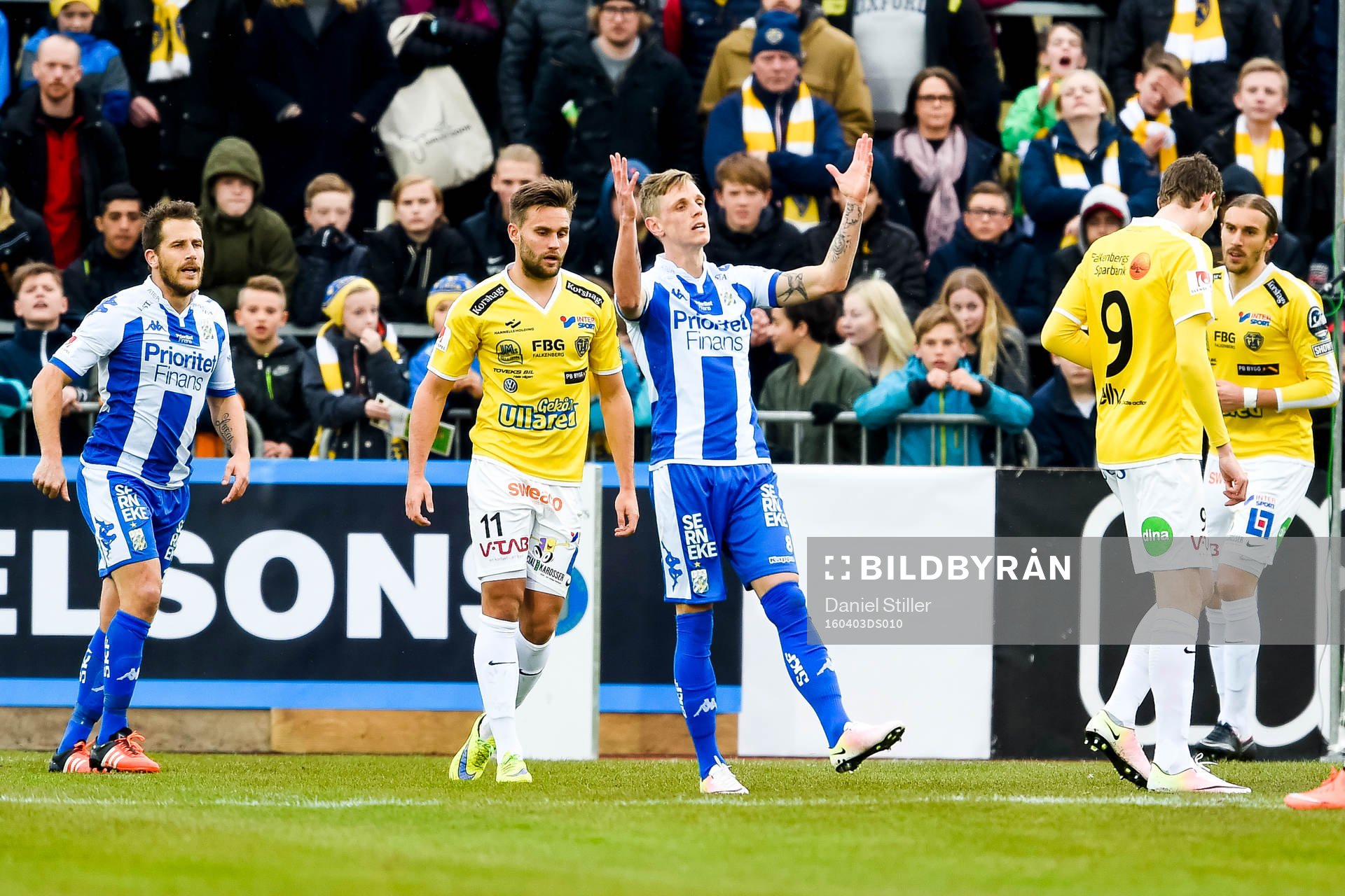 IFK Göteborgs Tobias Hysén och Sören Rieks deppar